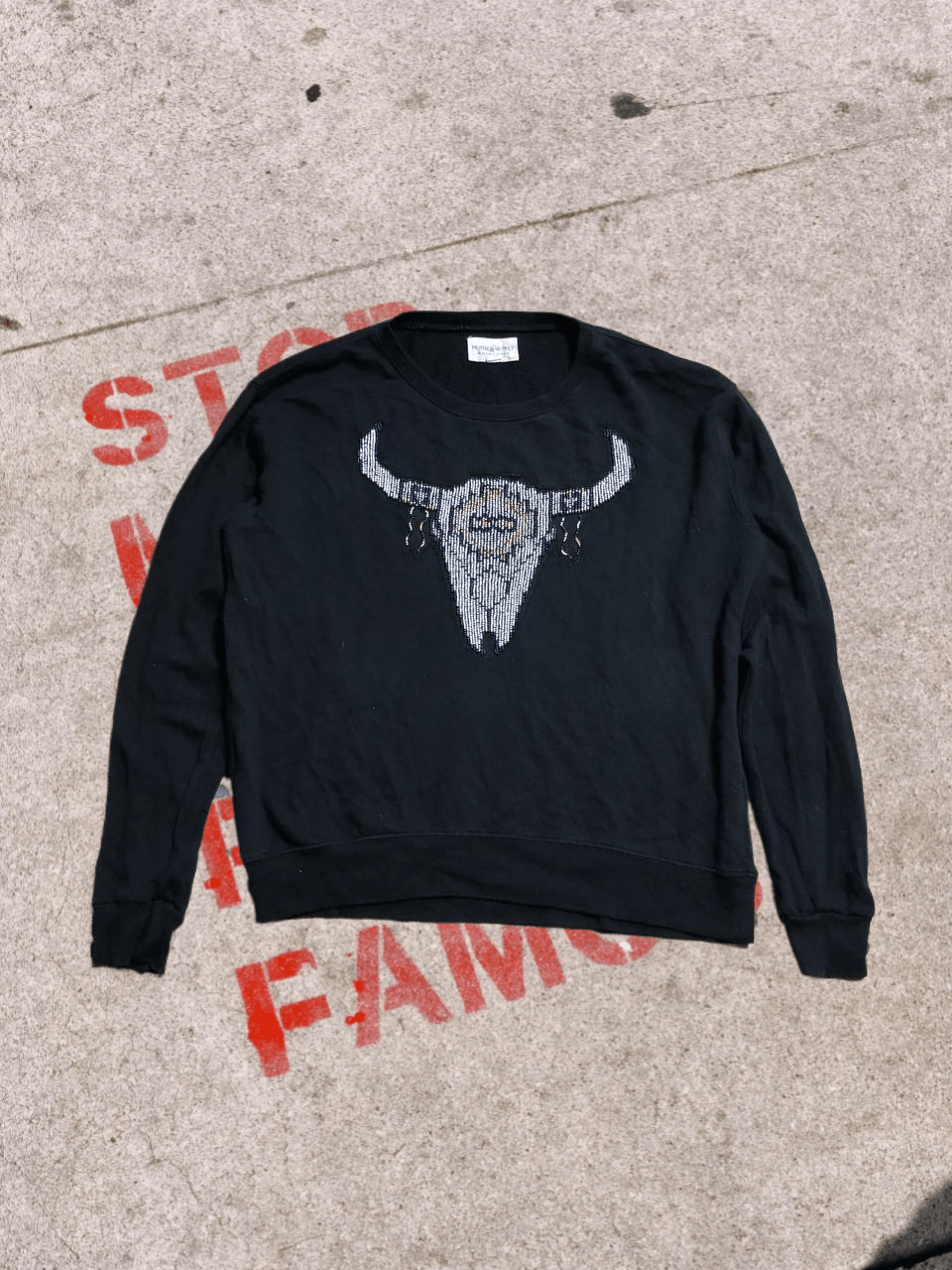 Denim & Supply Ralph Lauren POLO RALPH LAUREN Logo Crewneck Sweatshirt Size S / US 4 / IT 40 - 1 Thumbnail