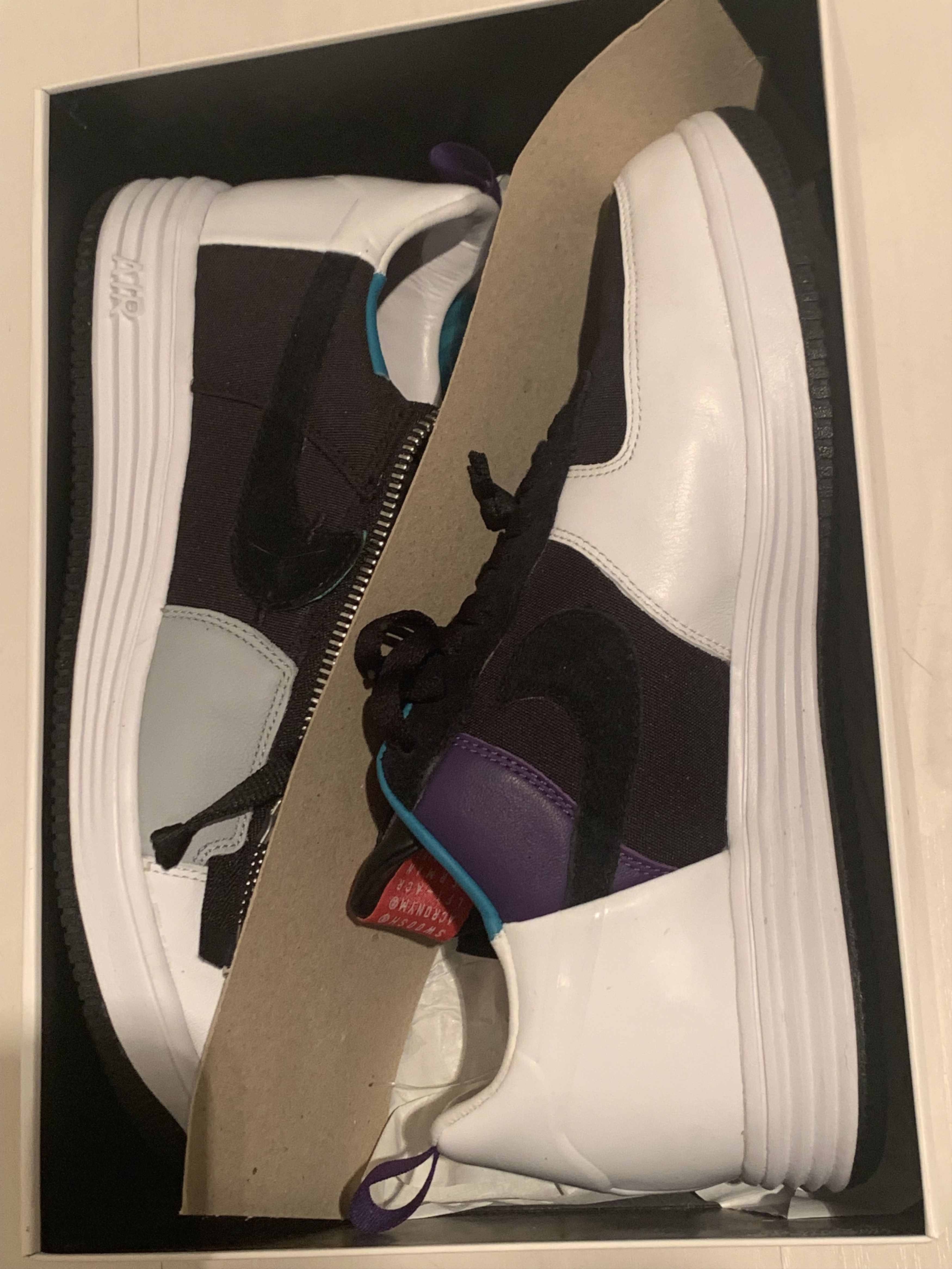 Acronym × Nike Nike x Acronym Lunar Force 1 White 10.5 US Size US 10.5 / EU 43-44 - 3 Thumbnail
