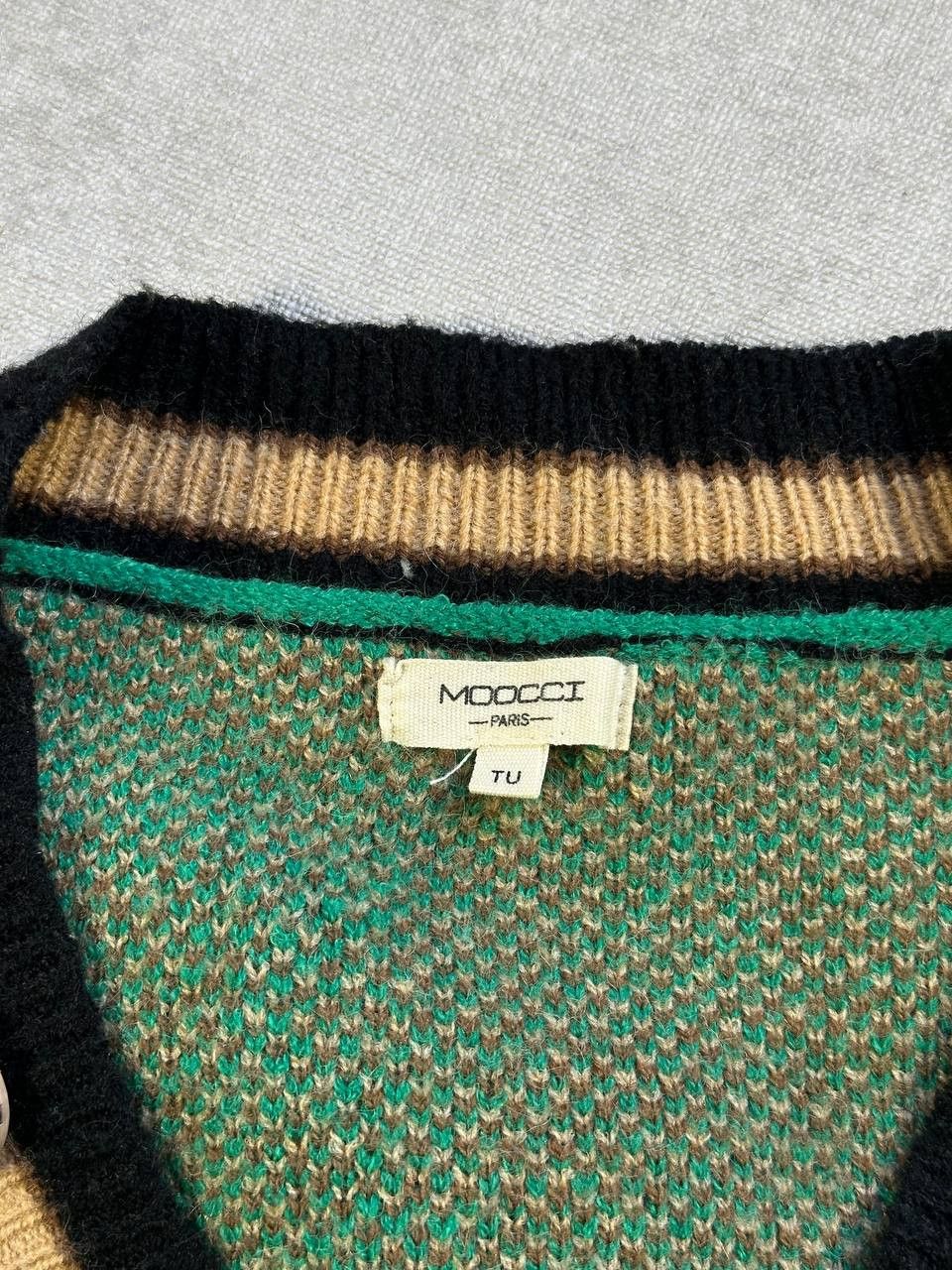Other Vintage Moocci Paris Teddy Bear Knit Cardigan Size US L / EU 52-54 / 3 - 4 Thumbnail
