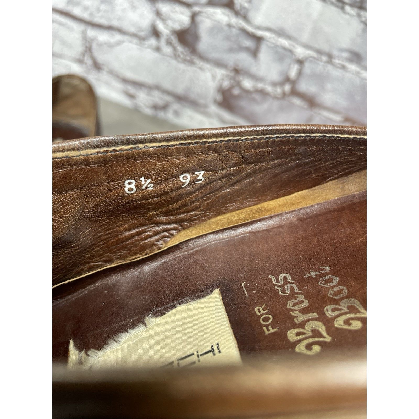 Moreschi Moreschi Brass Boot Brown Leather VTG Tassel Loafer Dress Sh Size US 8.5 / EU 41-42 - 8 Thumbnail