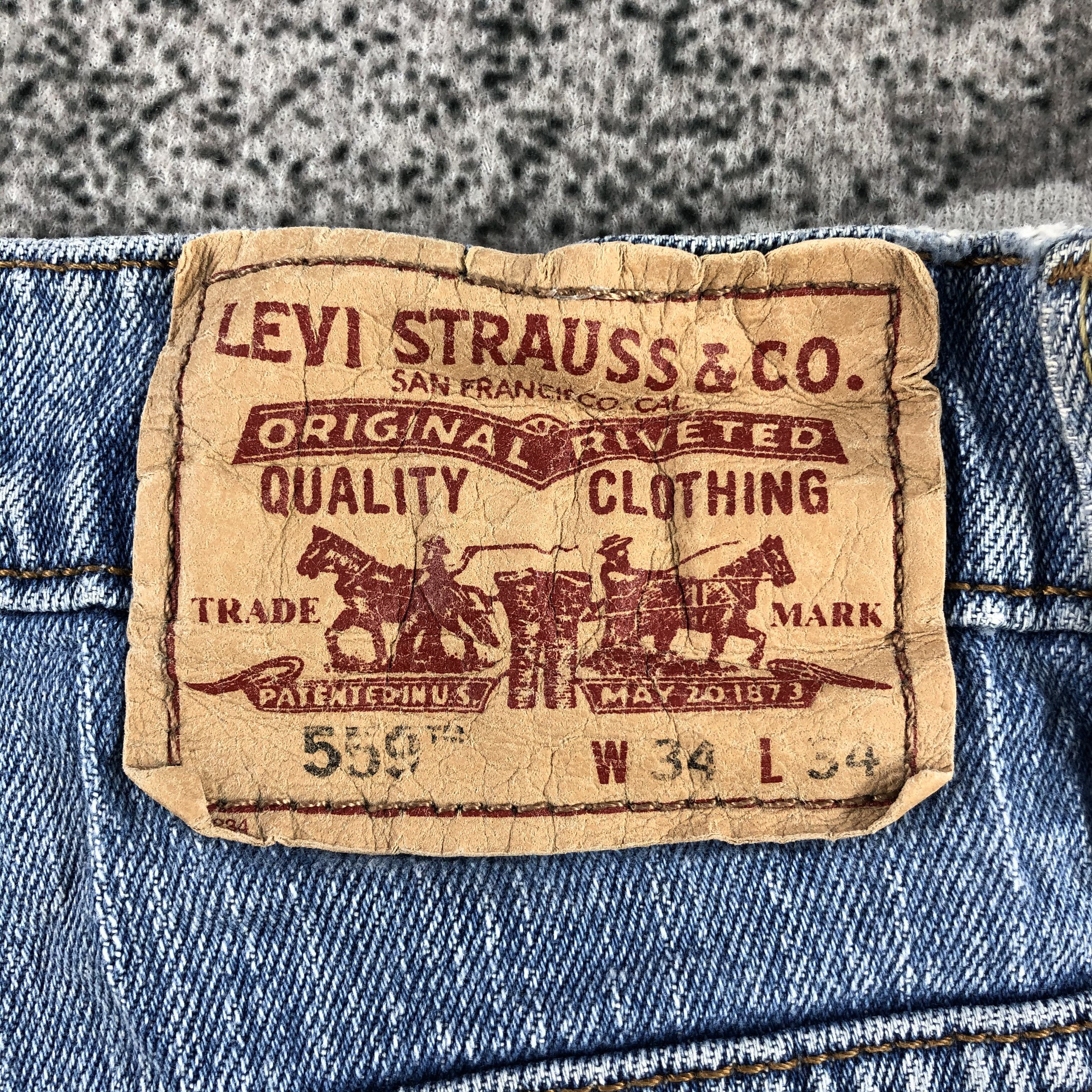 Levi's Vintage Levi's 559 Jeans Faded Blue Denim KJ1092 Size US 34 / EU 50 - 5 Thumbnail