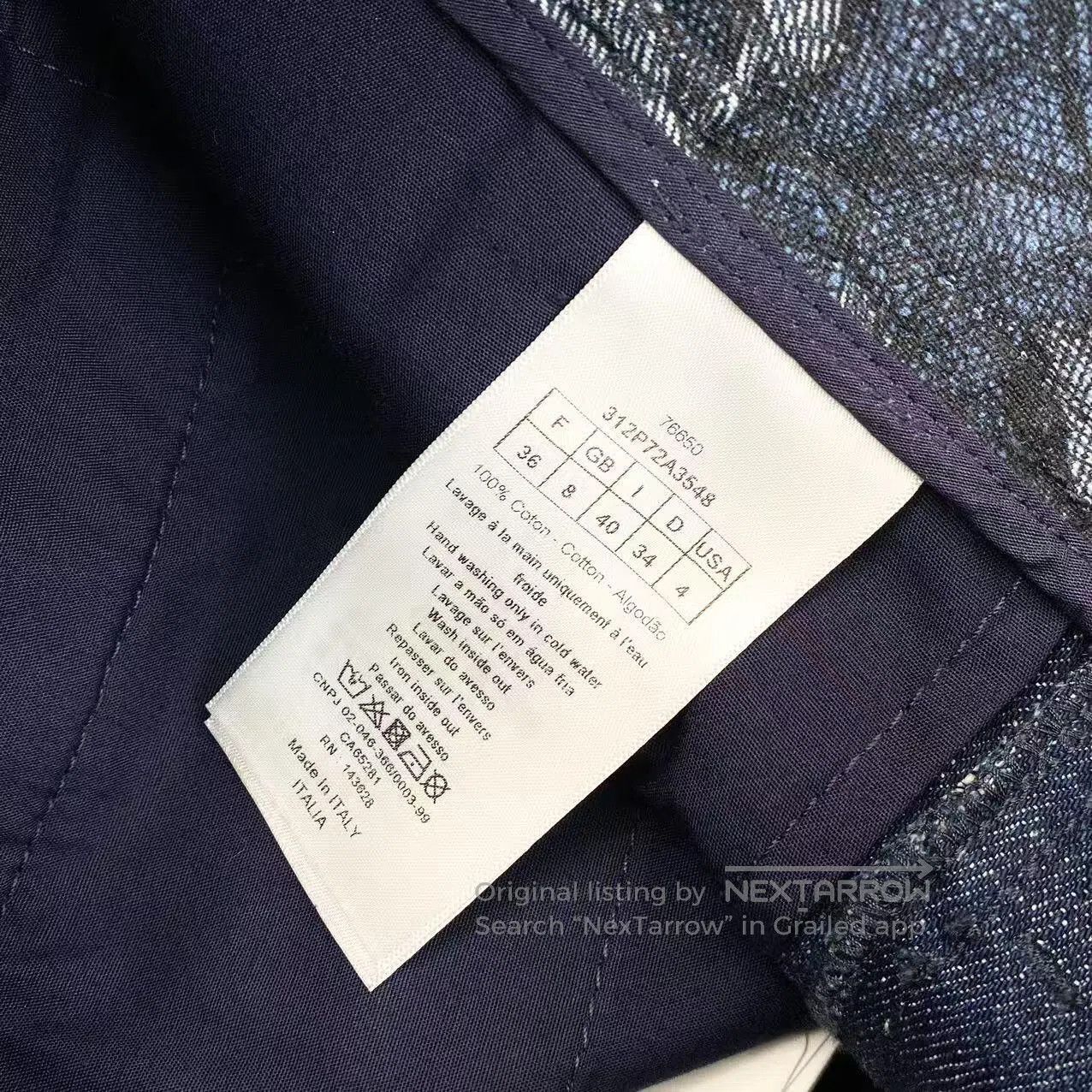 Dior Dior Limited edition Alice in Wonderland printed shorts| Size 24" / US 00 / IT 34 - 5 Thumbnail