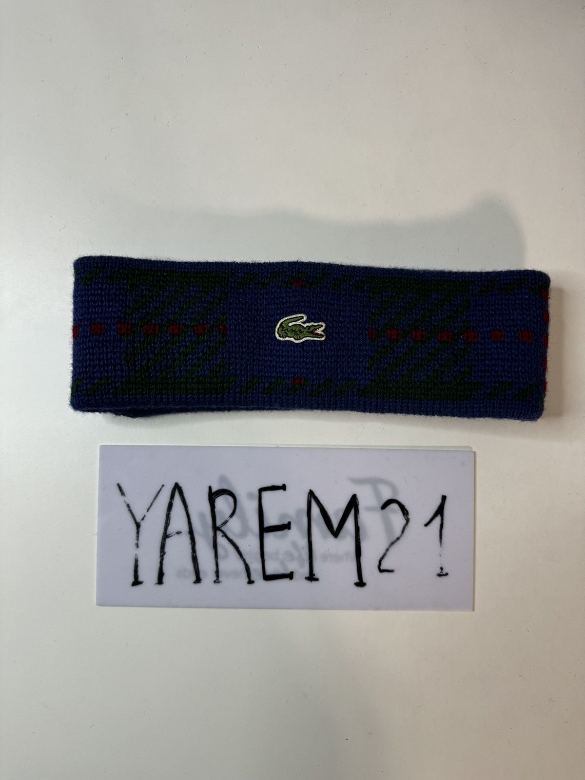 Other Lacoste vintage headband cap hat Size ONE SIZE - 1 Thumbnail