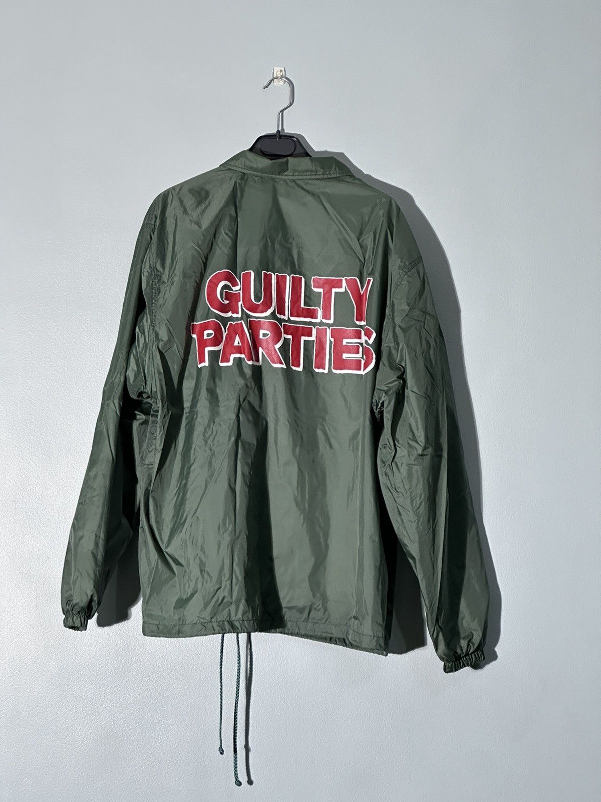 Image of Guilty Parties x Wacko Maria Coach Jacket in Green, Men's (Size XL)