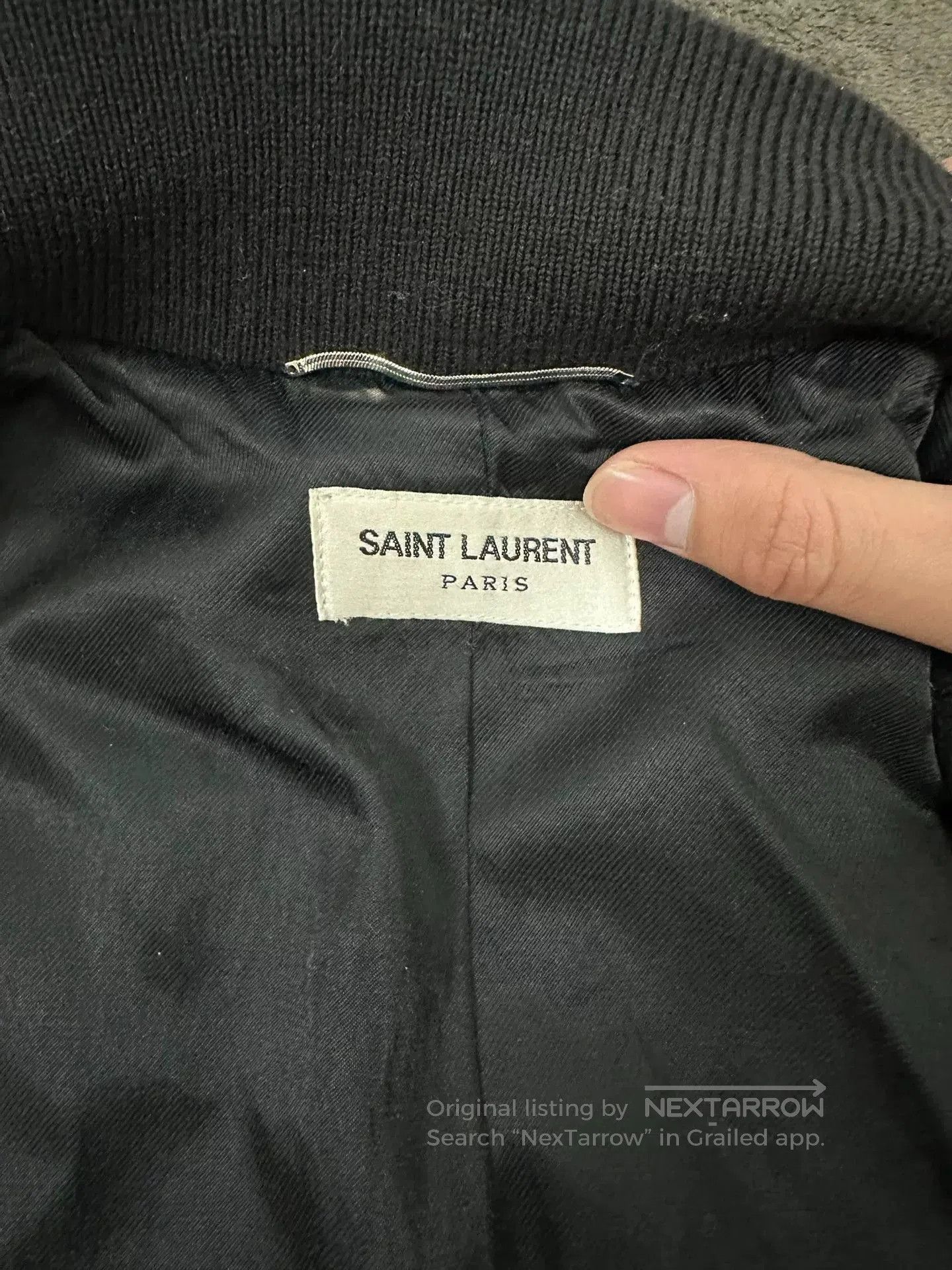 Saint Laurent Paris Saint Laurent Paris Baseball Jacket. Size US M / EU 48-50 / 2 - 3 Thumbnail