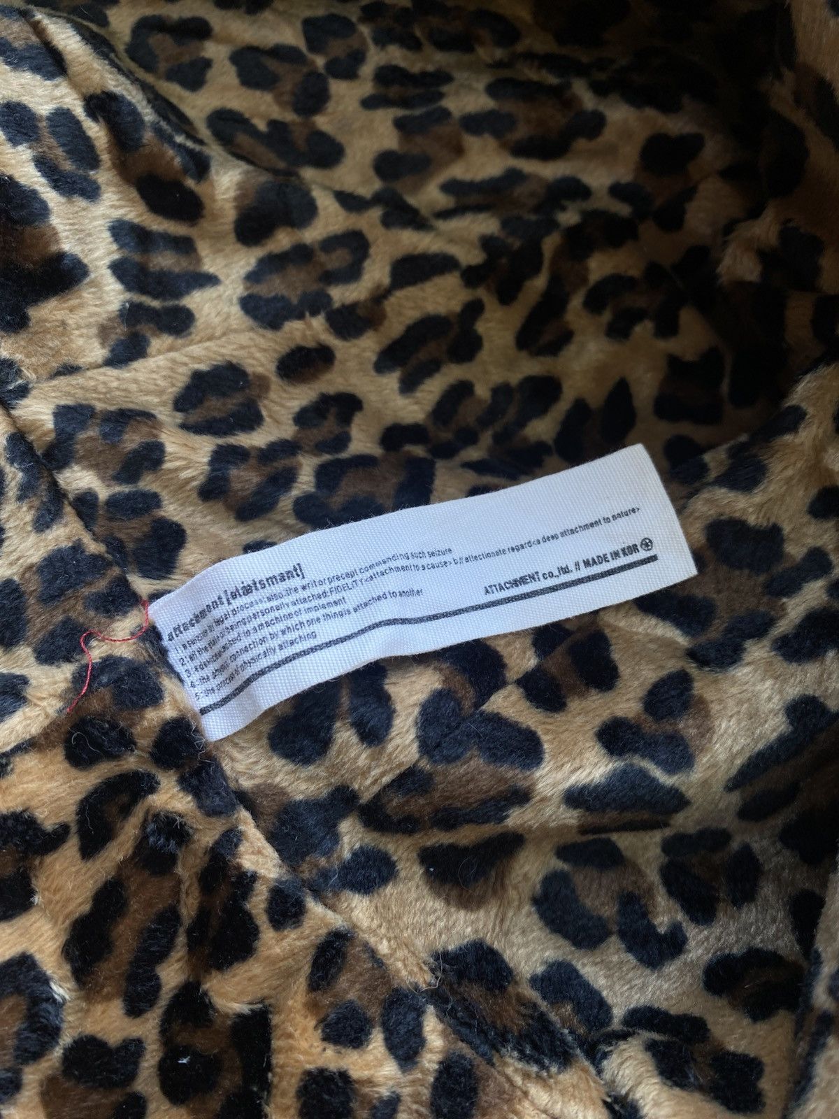 If Six Was Nine × Japanese Brand × Le Grande Bleu (L.G.B.) ATTACHMENT LEOPARD PUNK GOTHIC FUR JACKET Size US M / EU 48-50 / 2 - 6 Thumbnail