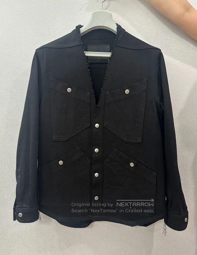 Rick Owens diffusion line denim jacket S size .