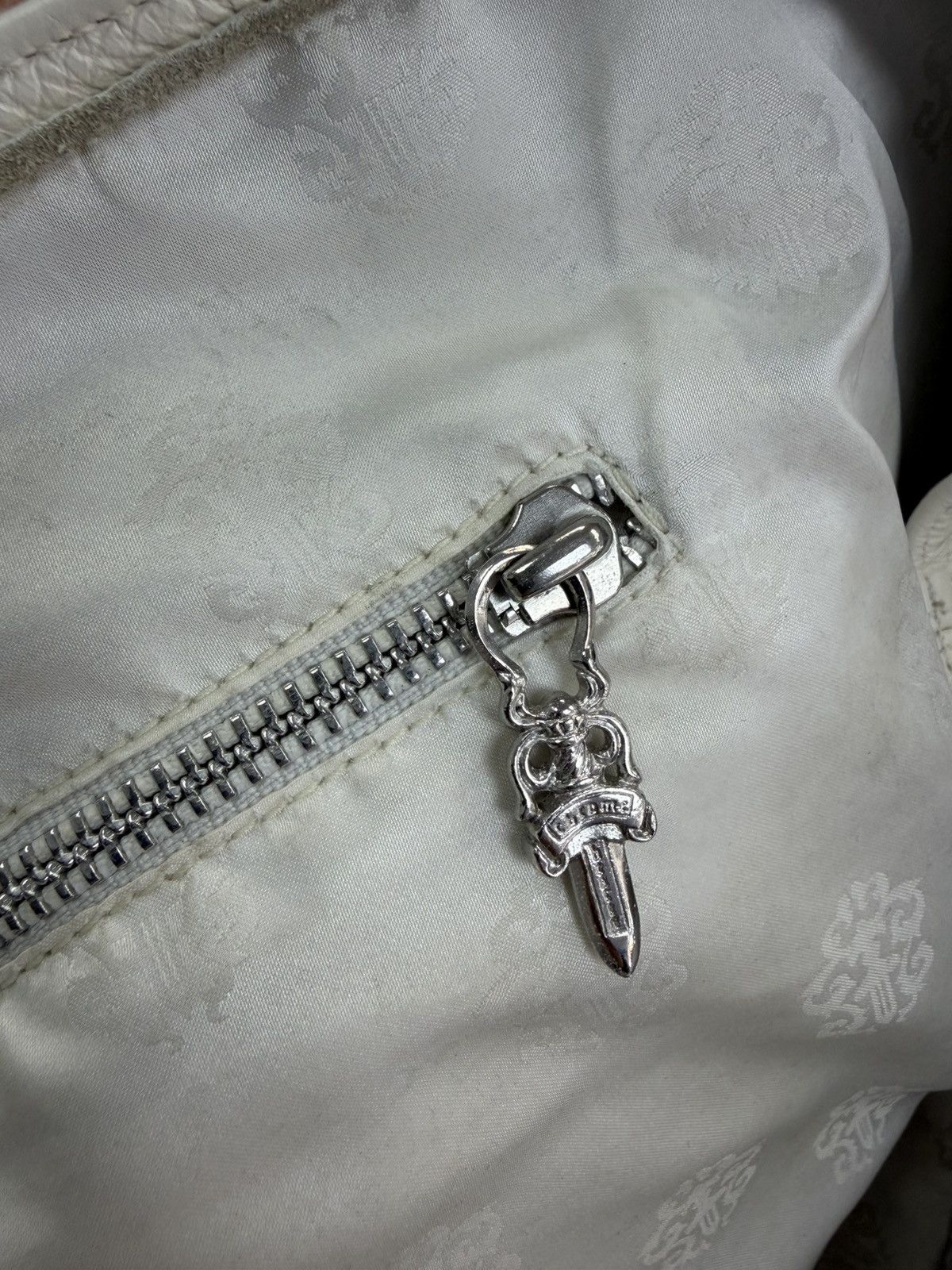 Chrome Hearts Chrome Hearts White Fleur Patch Tote Bag Size ONE SIZE - 5 Thumbnail