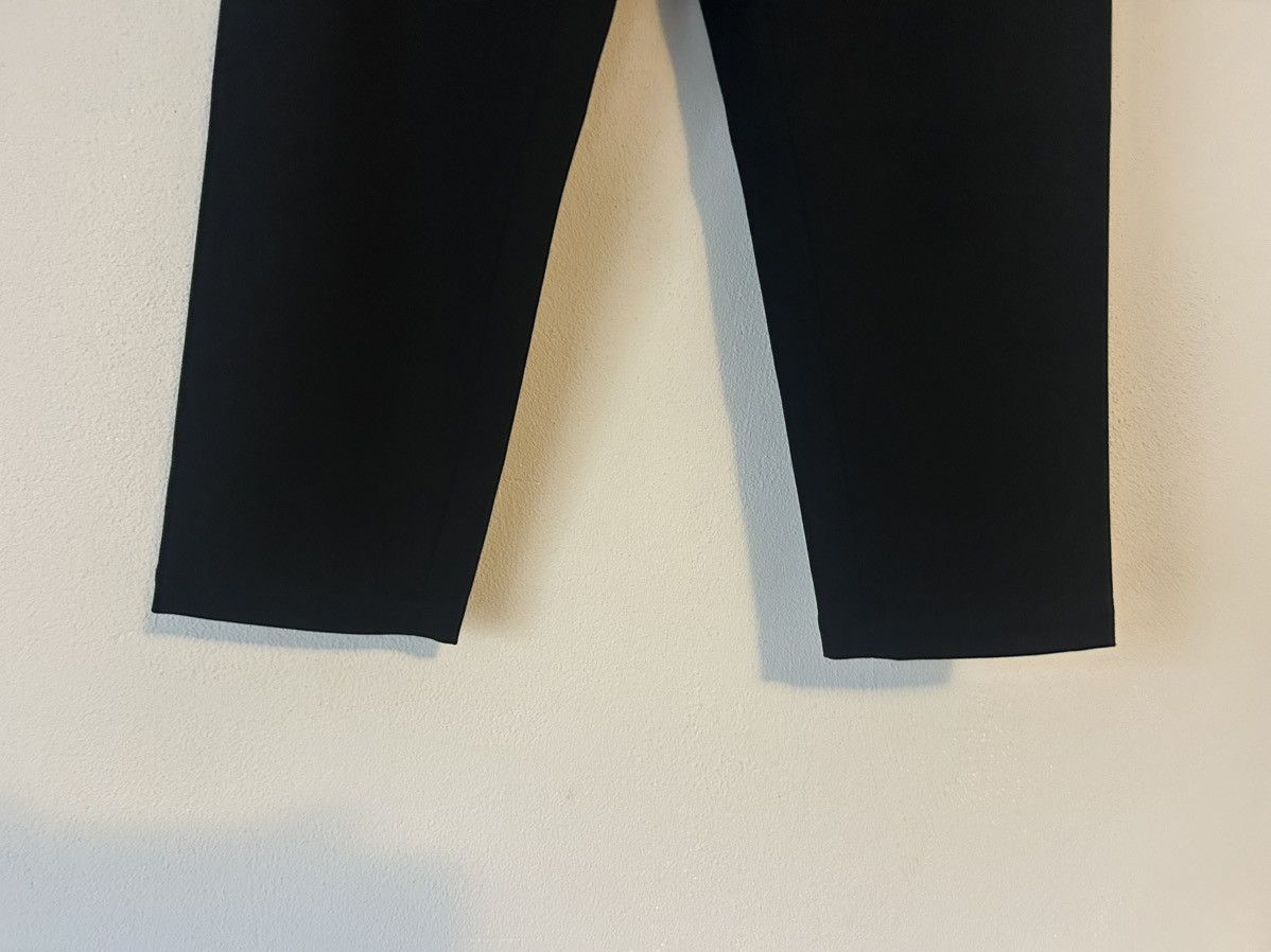 Marni Marni Black Virgin Wool Elastic Waist Trousers Size US 30 / EU 46 - 4 Thumbnail