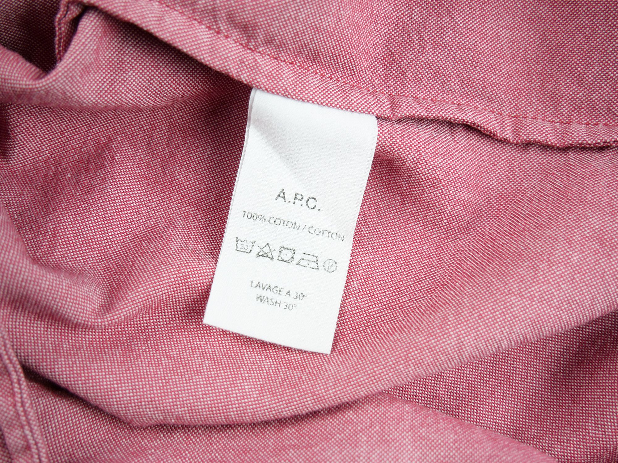 A.P.C. A.P.C. Rue Madame Paris shirt Size US M / EU 48-50 / 2 - 6 Thumbnail
