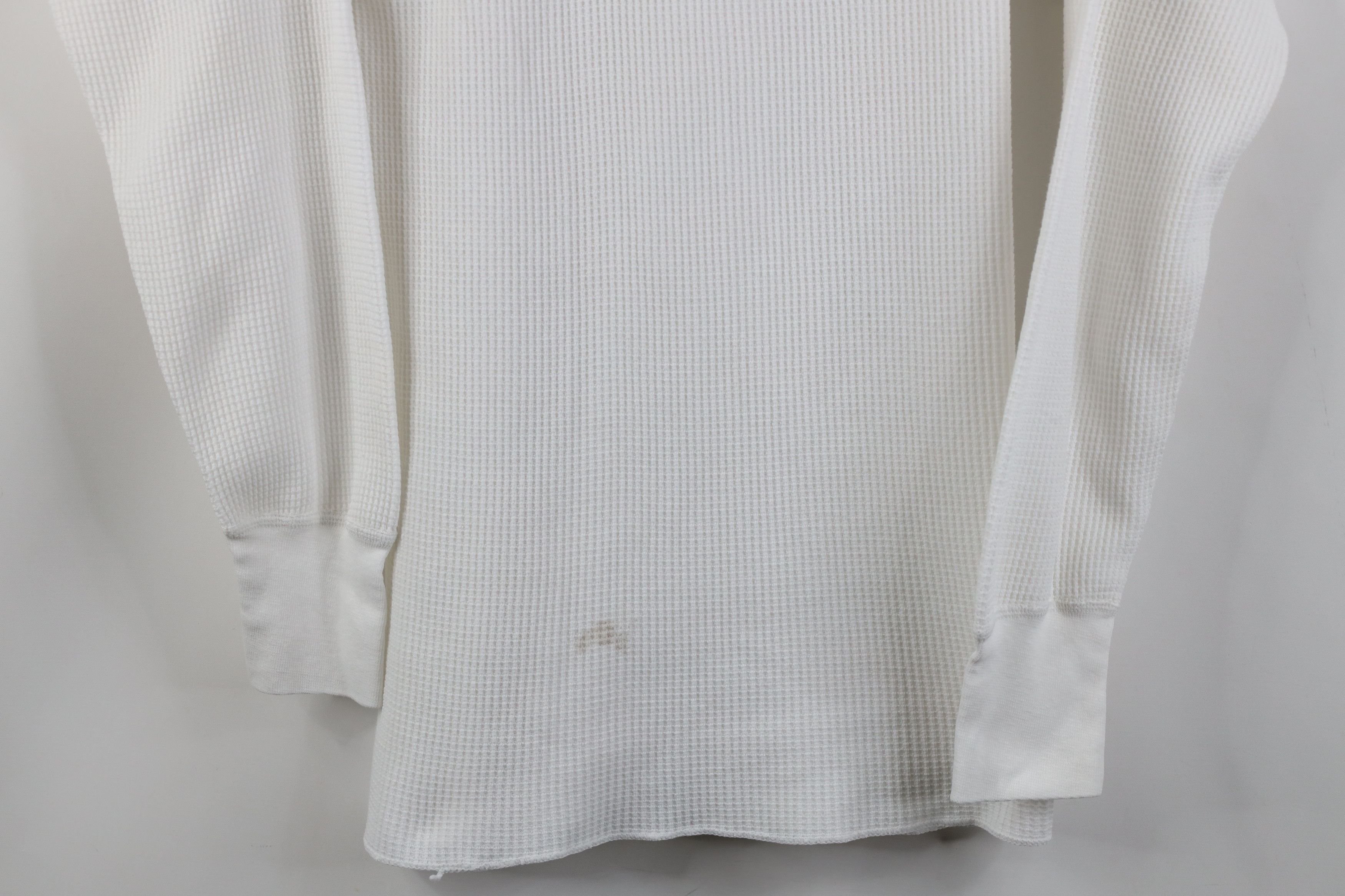 Vintage Vintage 90s Streetwear Waffle Knit Long Sleeve T-Shirt USA Size US XL / EU 56 / 4 - 3 Thumbnail