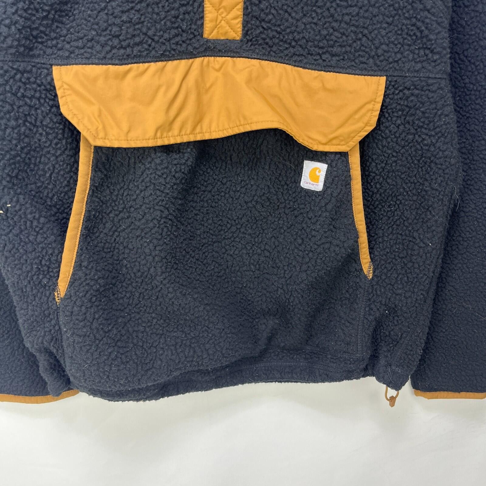Carhartt Carhartt Women's Fleece Snap Front Pullover Jacket Small Size S / US 4 / IT 40 - 2 Thumbnail