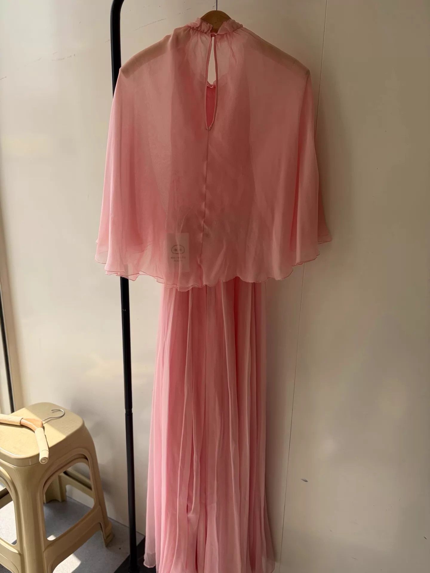 Valentino Valentino Runway Silk Pink Long Dress 38 Size XS / US 0-2 / IT 36-38 - 6 Thumbnail