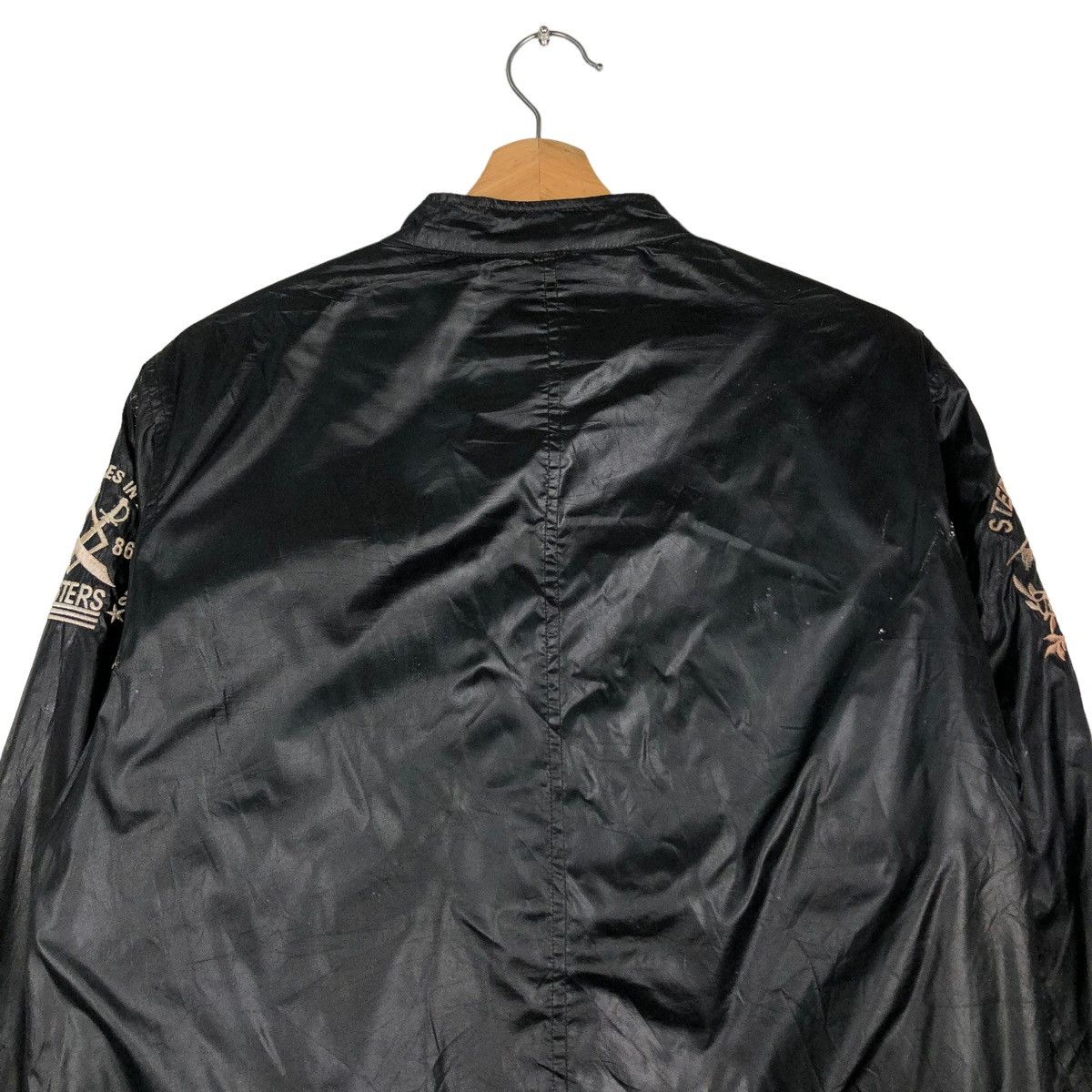 Japanese Brand VINTAGE BIKER JACKET PUNK DESIGN PARACHUTE REALMASTER STEEL Size US M / EU 48-50 / 2 - 9 Thumbnail