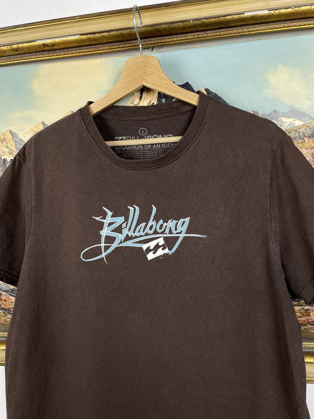 Billabong Billabong Vintage Y2k Surf Skate Brown Tee Size US M / EU 48-50 / 2 - 5 Thumbnail