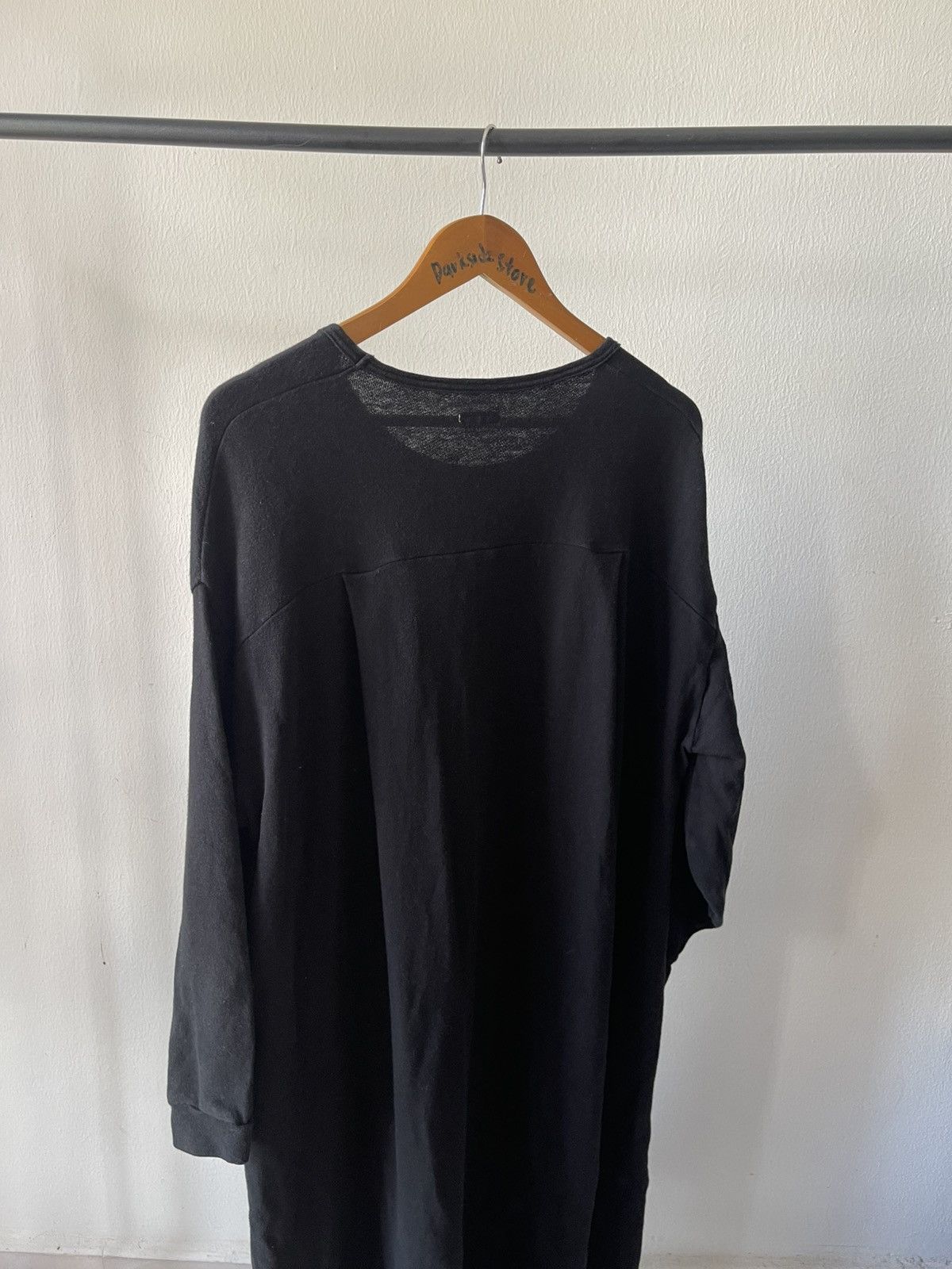 Kapital Kapital Black Cotton Dress Size XL / US 12-14 / IT 48-50 - 4 Thumbnail