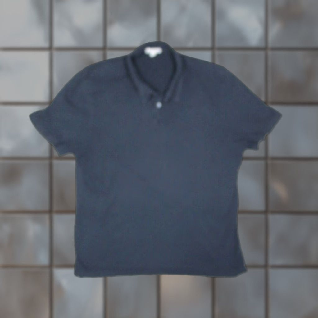 James Perse James Perse Polo Shirt Mens 2XL Blue Supima Cotton Short Sleeve Golf Shirt Mens Size US S / EU 44-46 / 1 - 1 Thumbnail