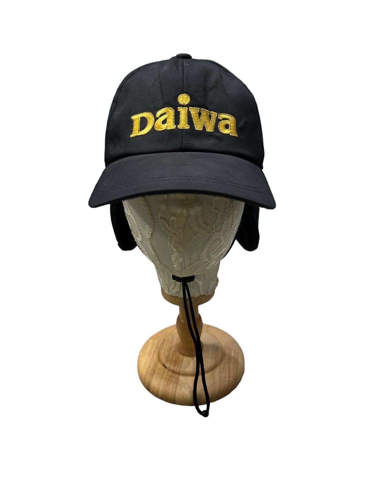 DAIWA VINTAGE 1980s DAIWA FISHING CAP HAT WITH EAR FLAP Size ONE SIZE - 1 Thumbnail