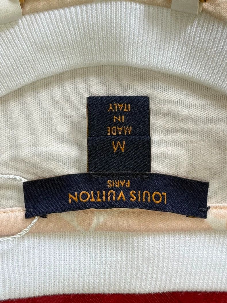Louis Vuitton LOUIS VUITTON Color-block presbyopic chain short sleeve T-s Size M / US 6-8 / IT 42-44 - 8 Thumbnail