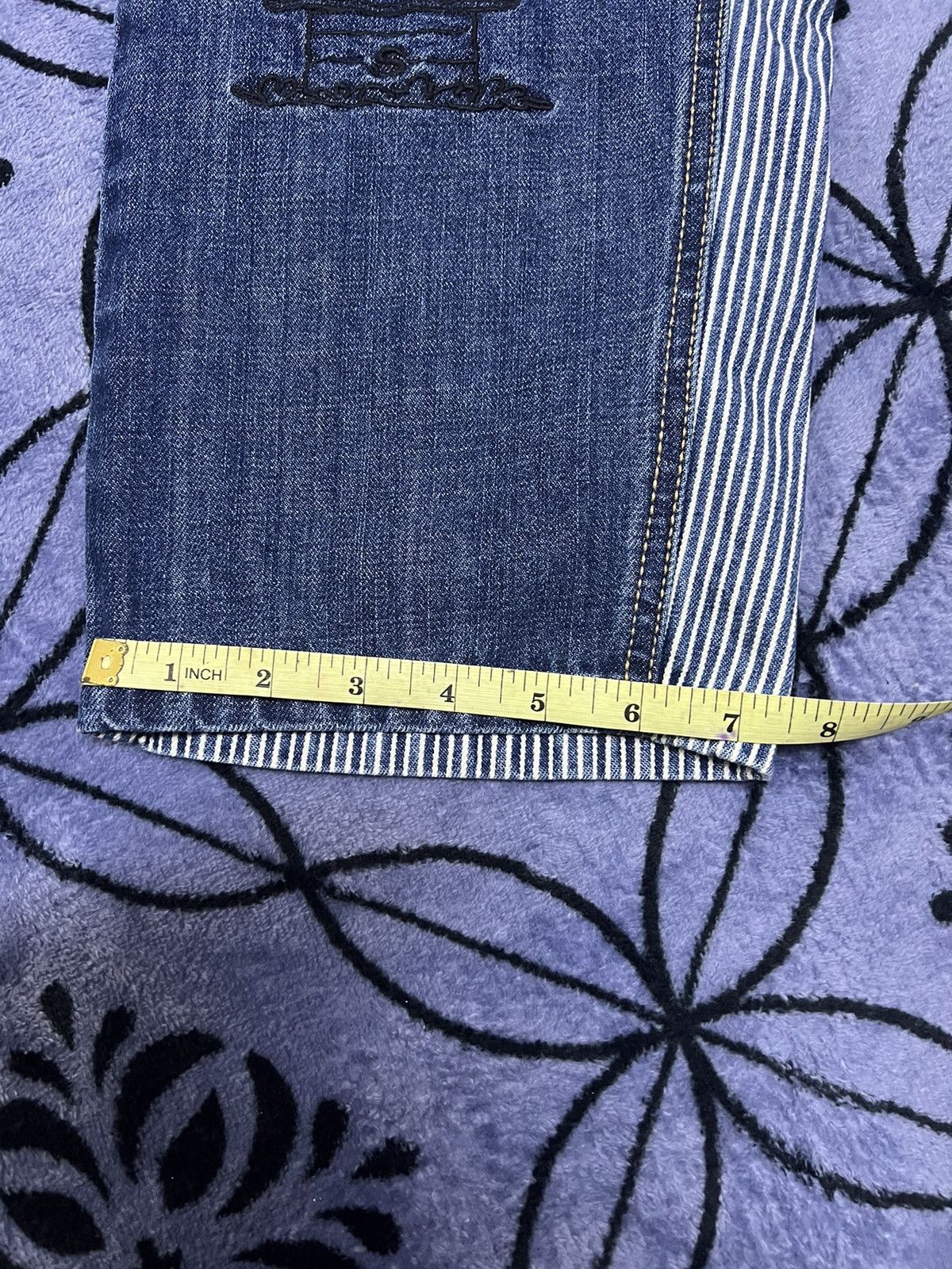 Peanuts × Vintage PEANUTS - Patchwork jeans Size 30" / US 8 / IT 44 - 18 Thumbnail