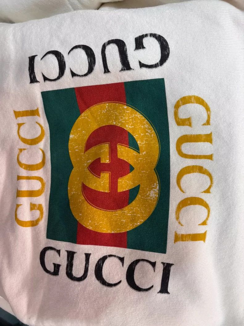 Gucci Gucci Vintage square logo hoodie Size US M / EU 48-50 / 2 - 3 Thumbnail