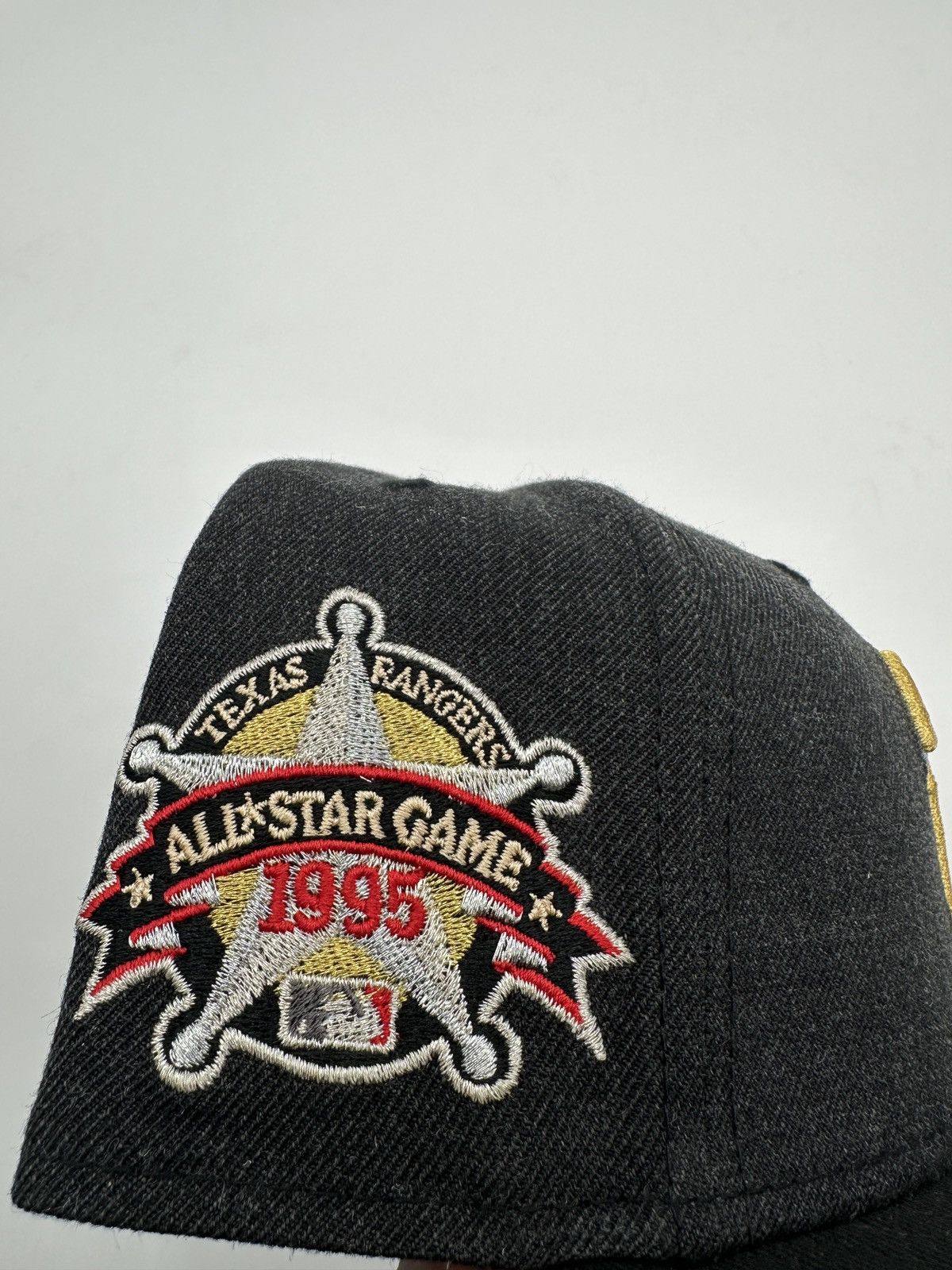 New Era 7 3/4 Texas Rangers 59Fifty Fitted All Star Game 1995 Patch Size ONE SIZE - 6 Thumbnail