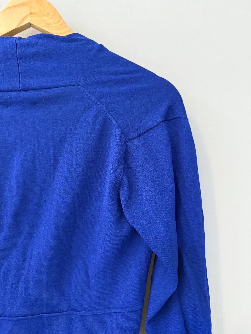Miss Sixty Blouse Miss Sixty Avant-garde Blue JPG style long sleeve Size M / US 6-8 / IT 42-44 - 11 Thumbnail