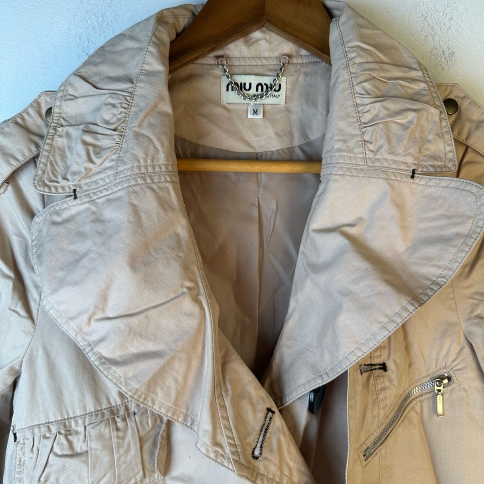 Miu Miu Miu Miu Romantic Days Trench Coat Size M / US 6-8 / IT 42-44 - 4 Thumbnail