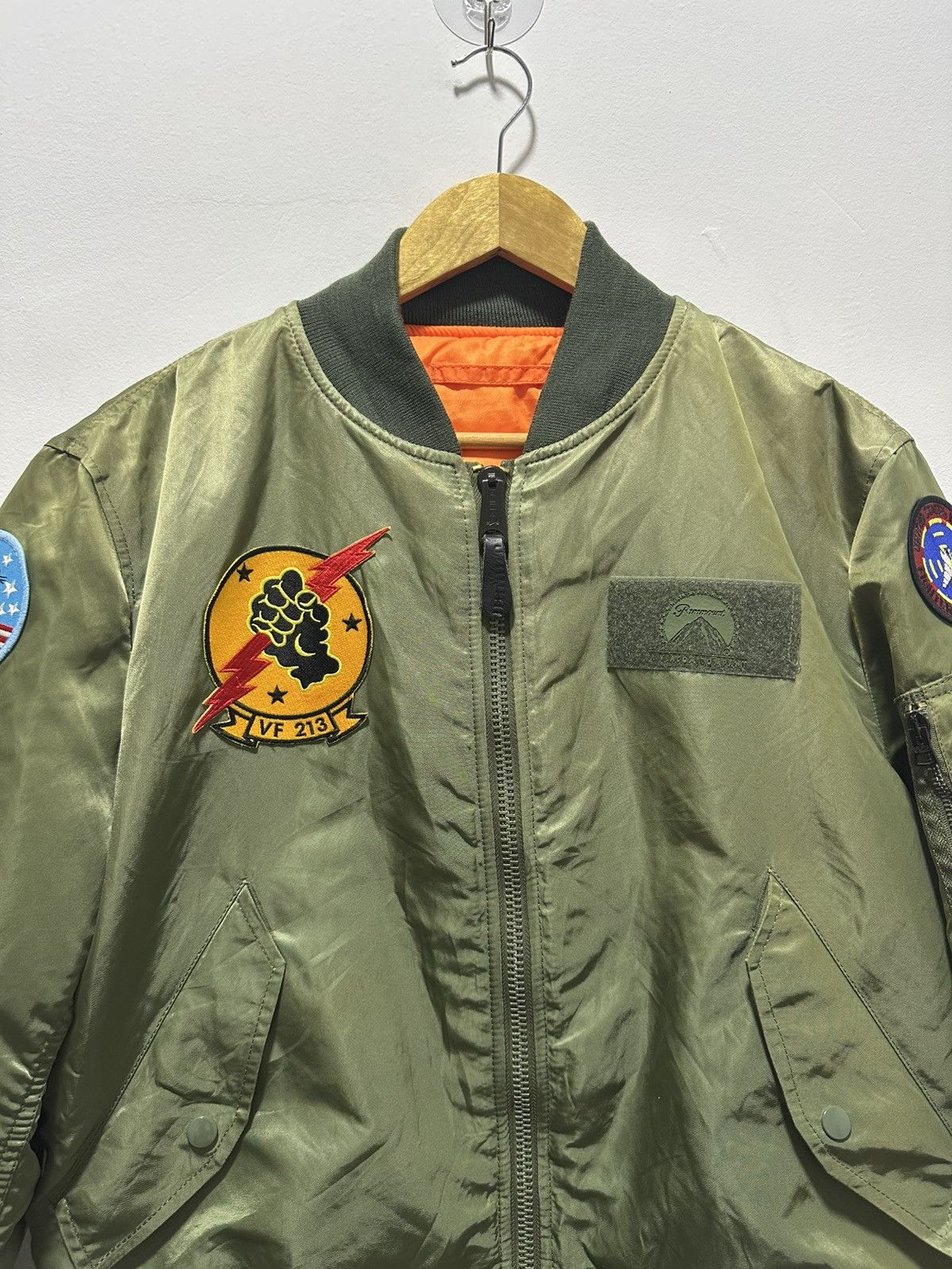 Alpha Industries VTG Alpha Industries X Paramount Picture MA-1 Flight Jacket Size US M / EU 48-50 / 2 - 3 Thumbnail