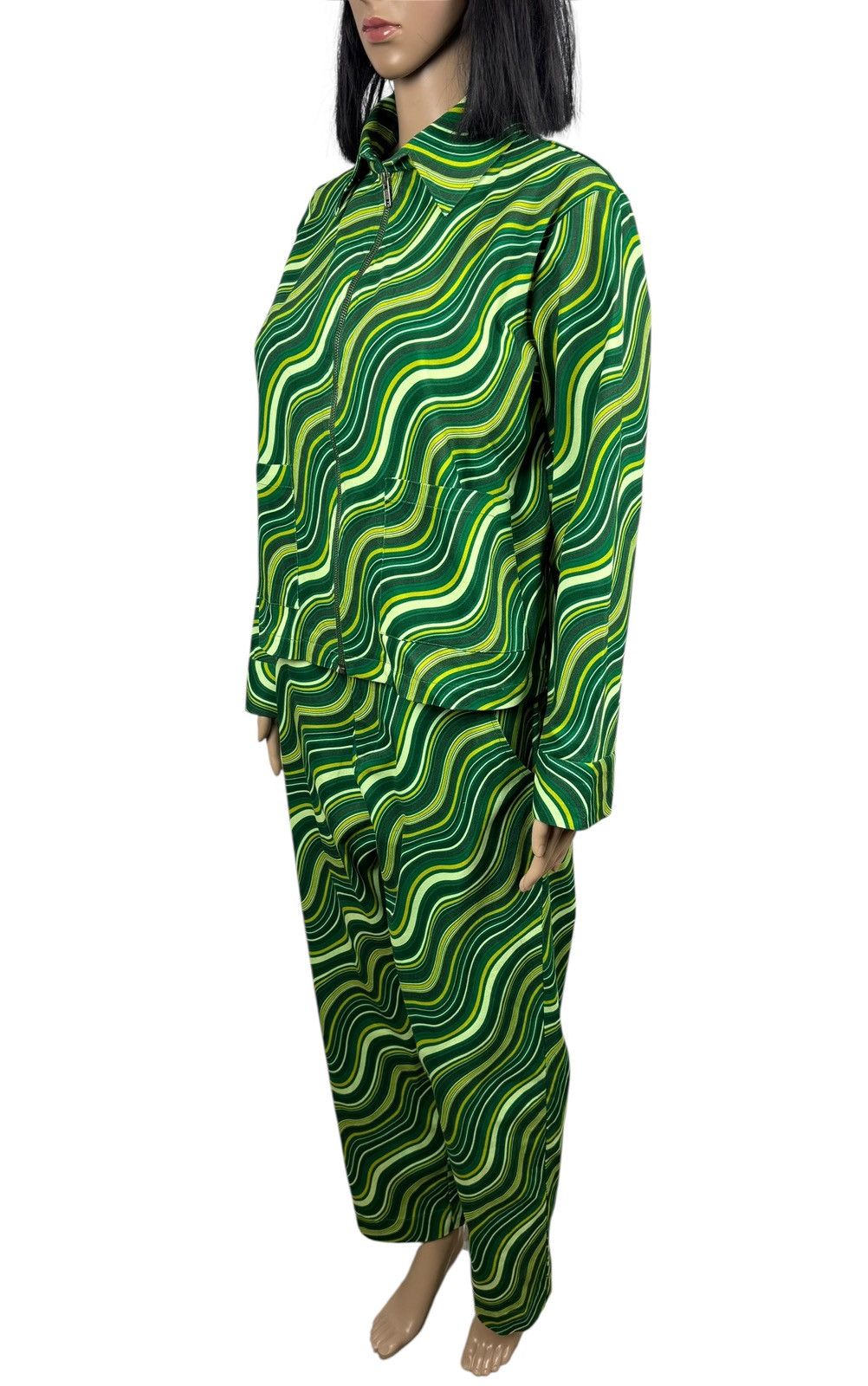 Other Ilk + Ernie Printed Suit Jacket and Pants Cotton size M Size M / US 6-8 / IT 42-44 - 4 Thumbnail