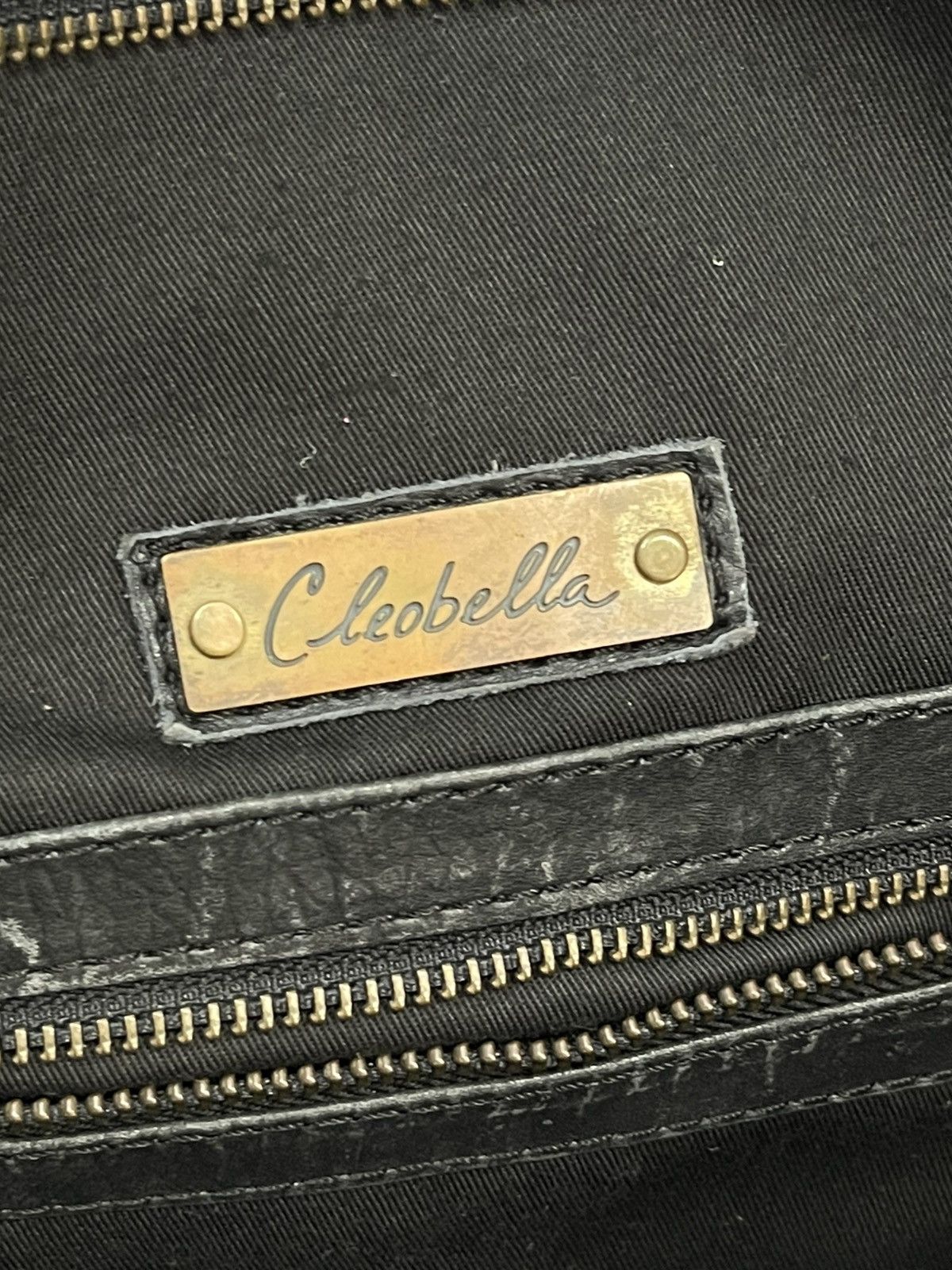 Japanese Brand Native Pile Leather Vtg Cleobella Tote Shoulder Bag 6🟩 Size ONE SIZE - 21 Thumbnail