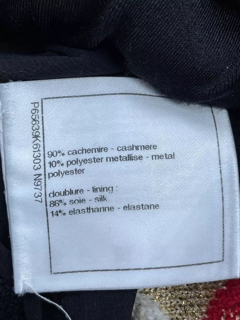 Chanel Chanel Knitted sweater with colorful gem pattern 2504-Nexta Size S / US 4 / IT 40 - 7 Thumbnail