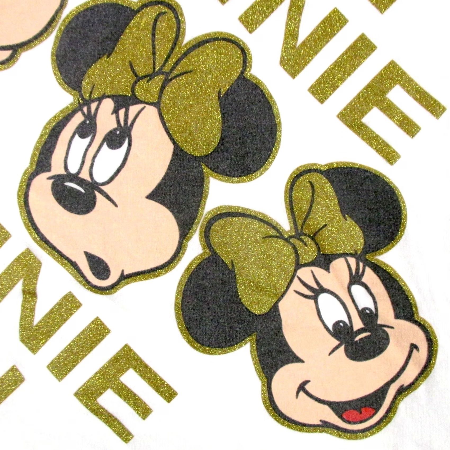 Disney VINTAGE MINNIE MOUSE WALT DISNEY T-Shirt L/XL 90s cartoon single stitch White Men Size US L / EU 52-54 / 3 - 6 Thumbnail