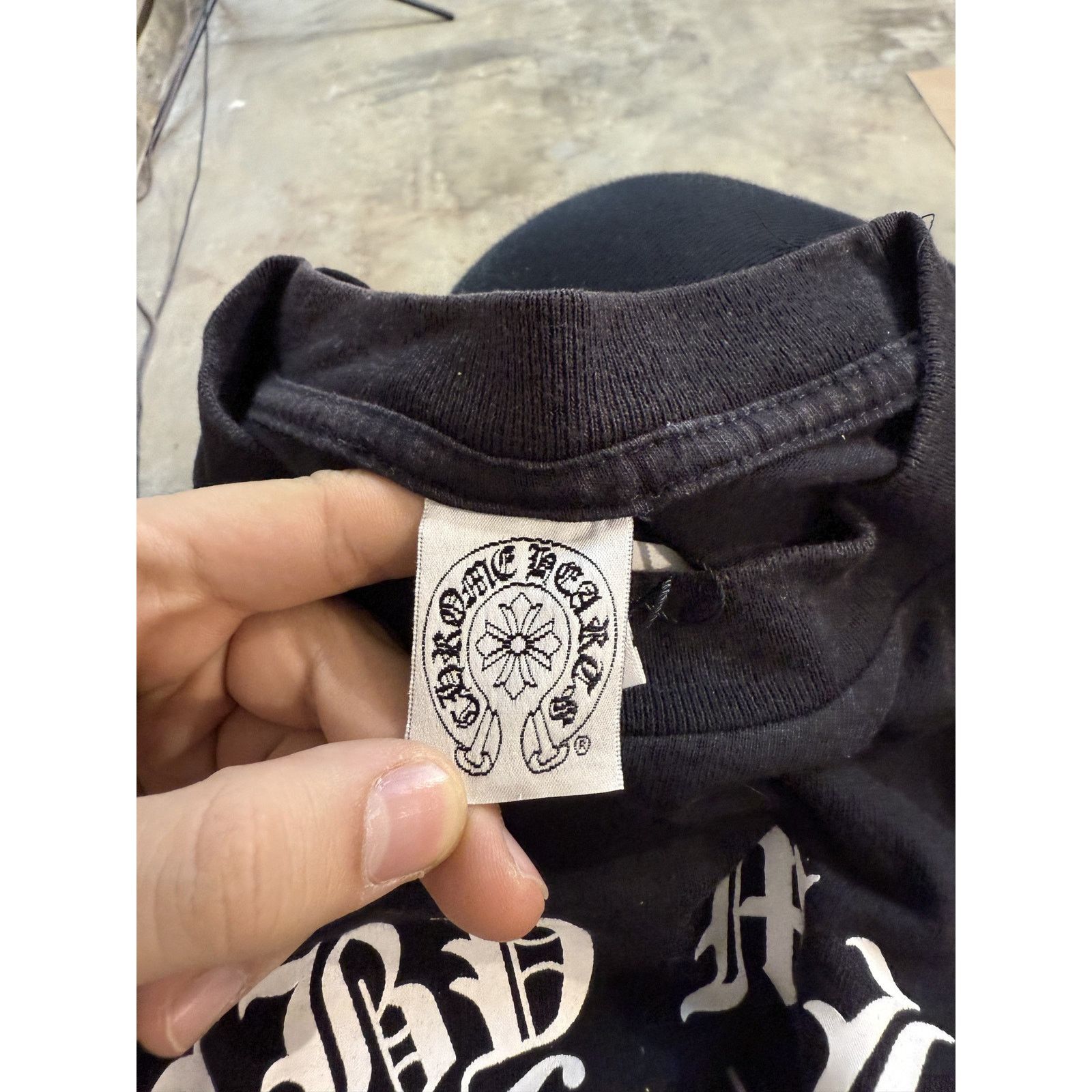 Chrome Hearts Chrome Hearts BAPE Baby Milo Tee Black Used Small Size US S / EU 44-46 / 1 - 3 Thumbnail