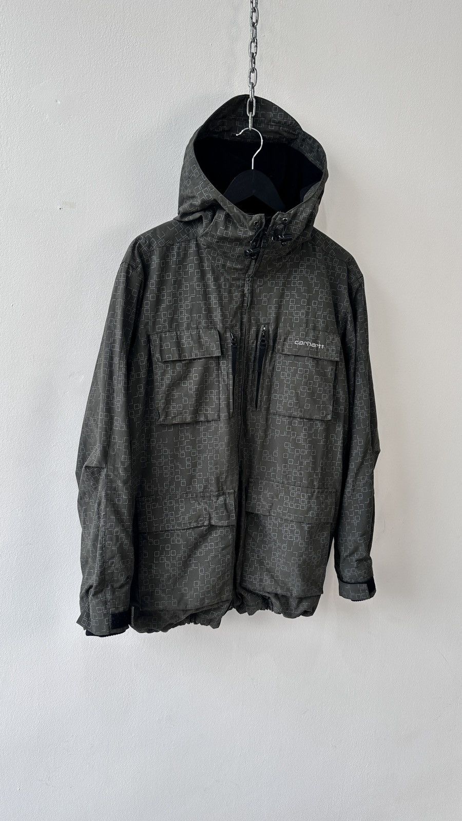 Carhartt Carhartt WIP Geometric Logic Field Jacket M Gorpcore Archive Size US M / EU 48-50 / 2 - 3 Thumbnail