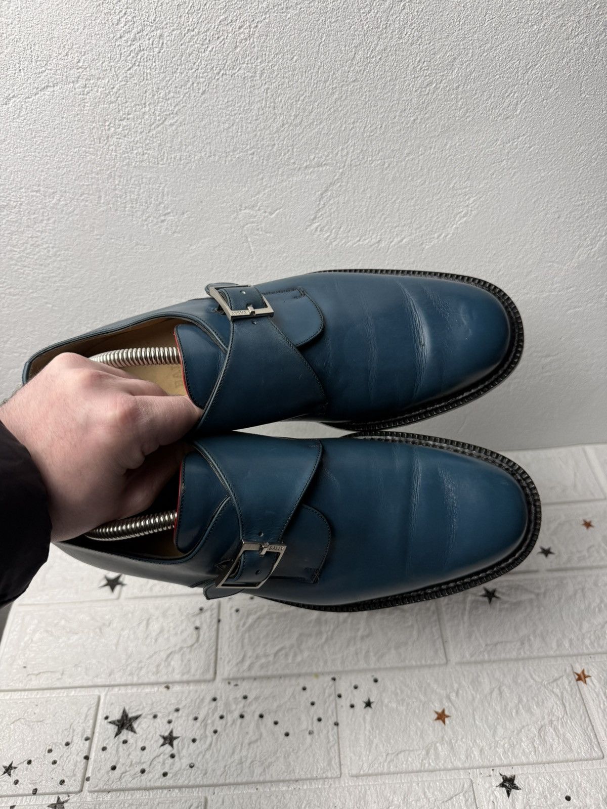 Bally BALLY SCRIBE MONK STRAP US9.5 UK9 EUR43 Men Size US 9.5 / EU 42-43 - 3 Thumbnail