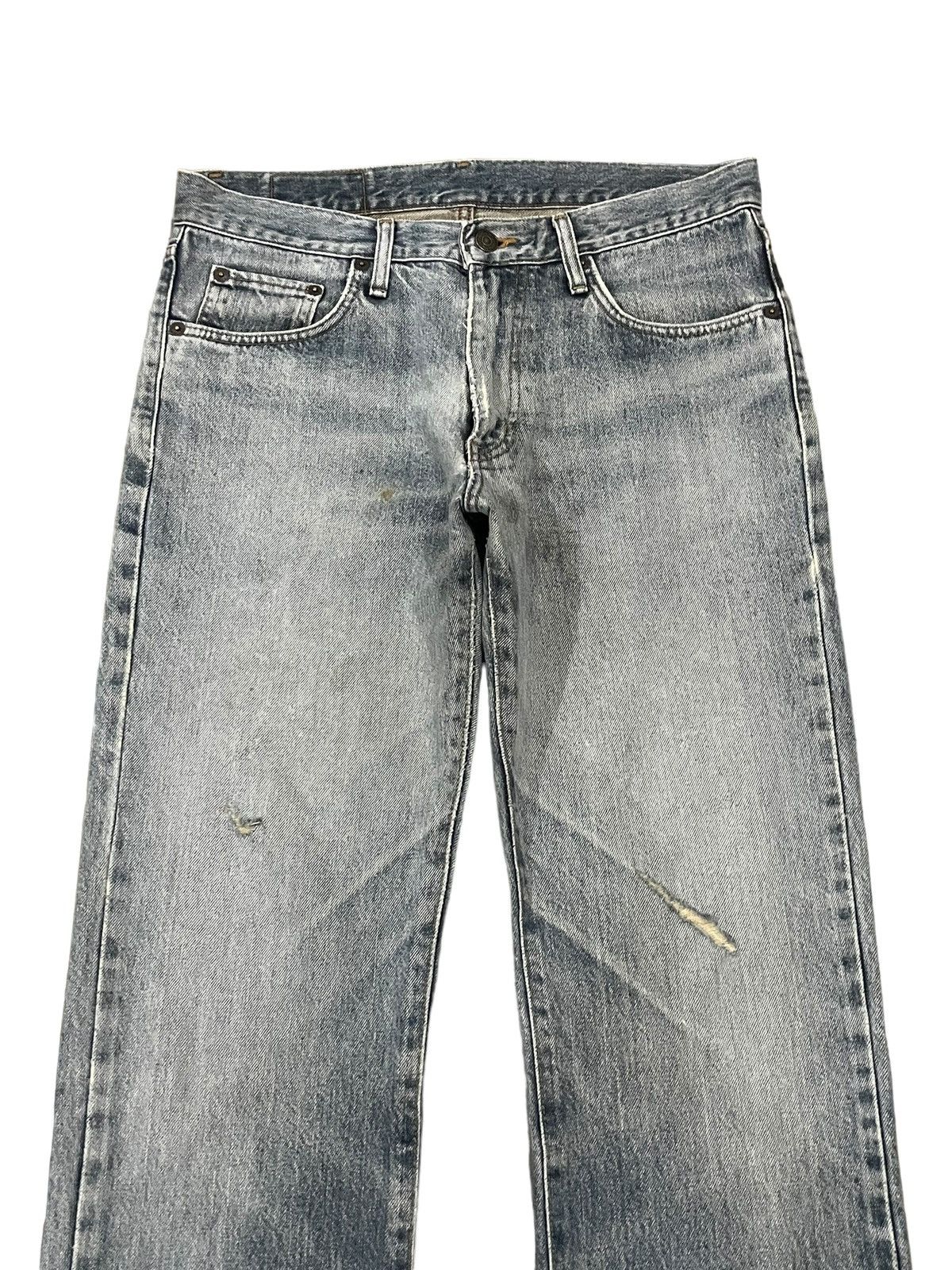 Edwin Vintage Edwin Extra Extreme Fade Wash Distressed Loose Jeans Size US 32 / EU 48 - 2 Thumbnail