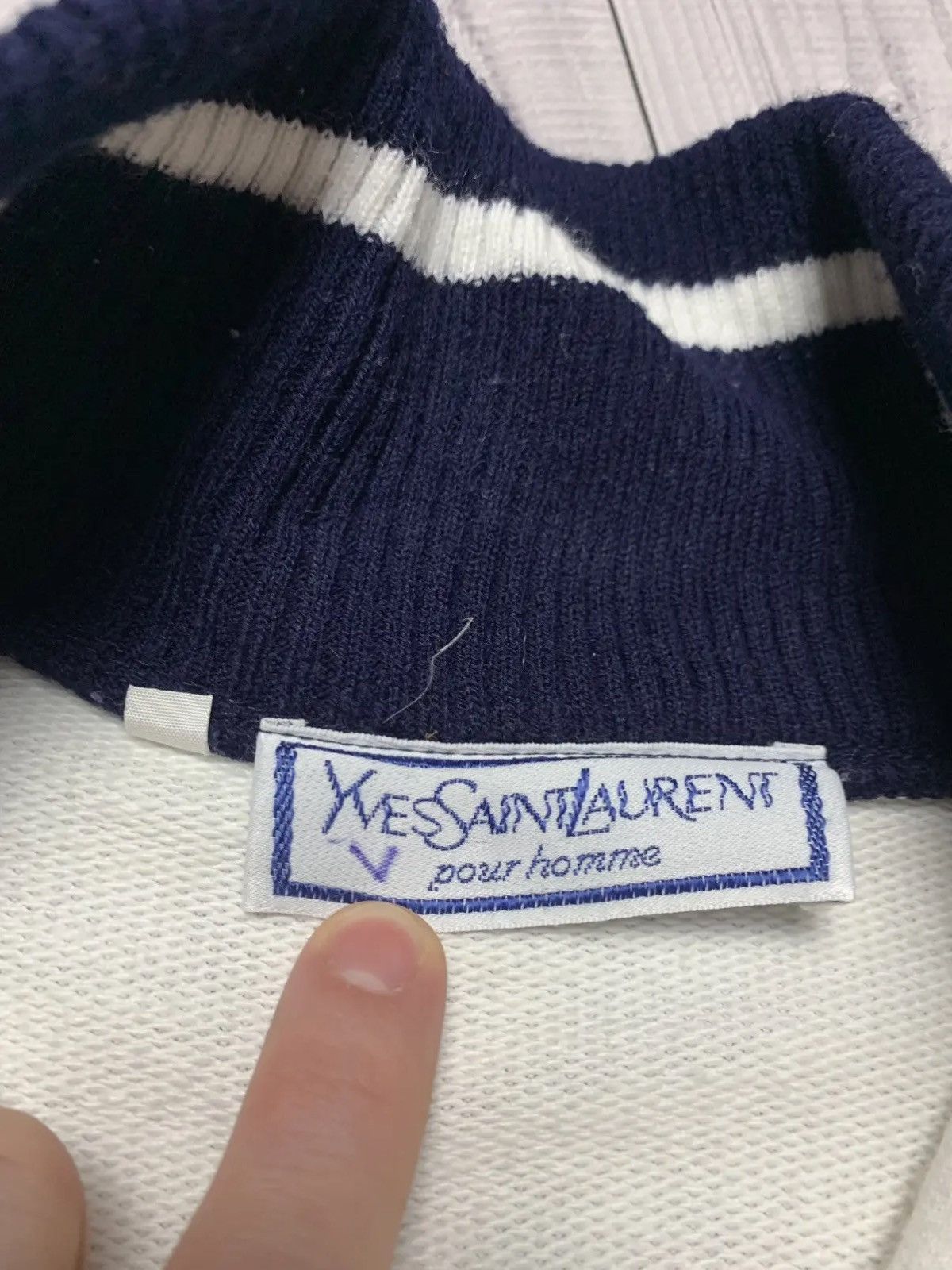 Yves Saint Laurent Vintage Yves Saint Laurent sweater YSL logo size S/M Size US S / EU 44-46 / 1 - 2 Thumbnail