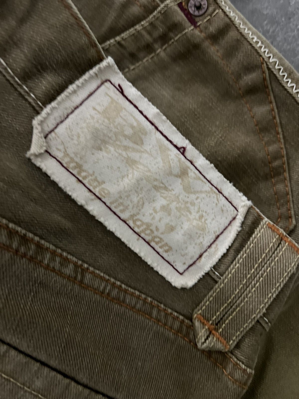 If Six Was Nine × Japanese Brand FLARED🔥BLUE WAY FADED DENIM JEAN MADE IN JAPAN Size US 29 - 7 Thumbnail