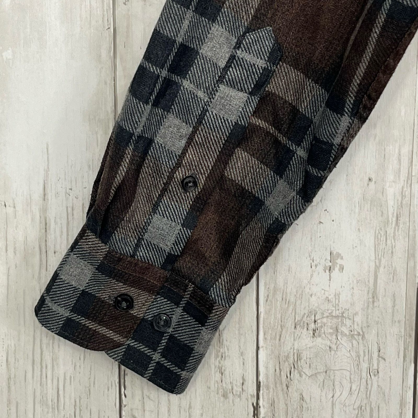 Other James Tattersall Plaid Soft Microfiber Button Down Shirt Size US L / EU 52-54 / 3 - 5 Thumbnail