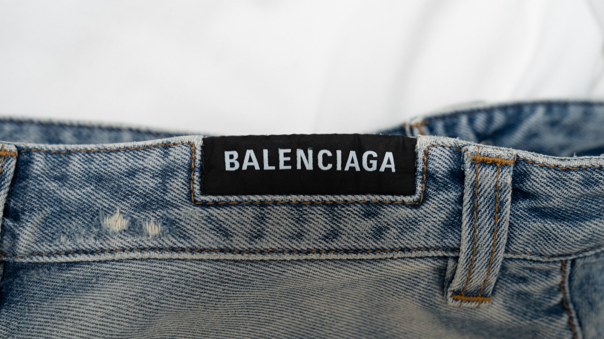 Balenciaga BALENCIAGA 22AW WIDE BAGGY JEANS Size US 30 / EU 46 - 4 Thumbnail