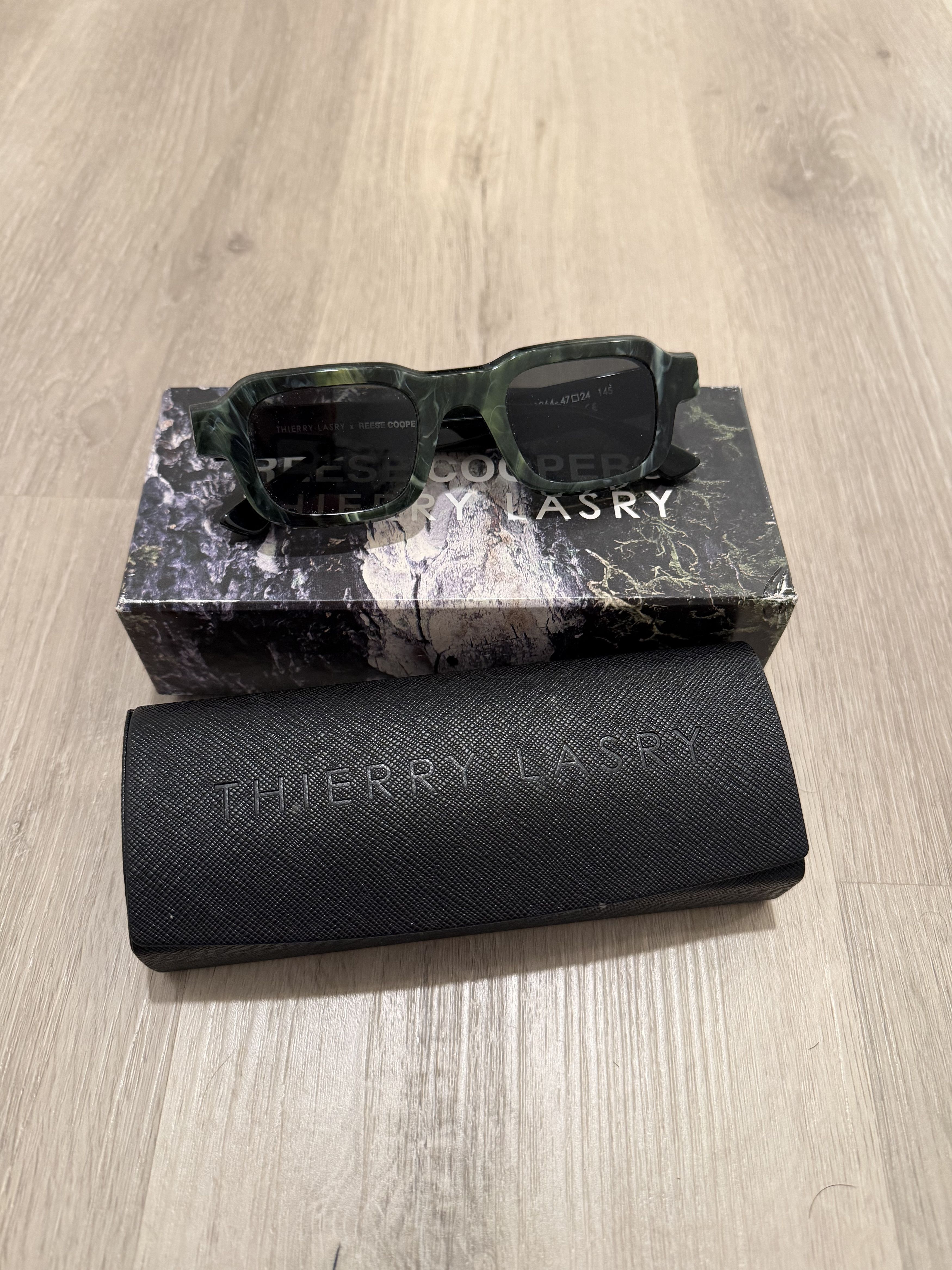 Thierry Lasry Reese Cooper x Thierry Larsy Flexxxy Sunglasses / Green Size ONE SIZE - 1 Thumbnail