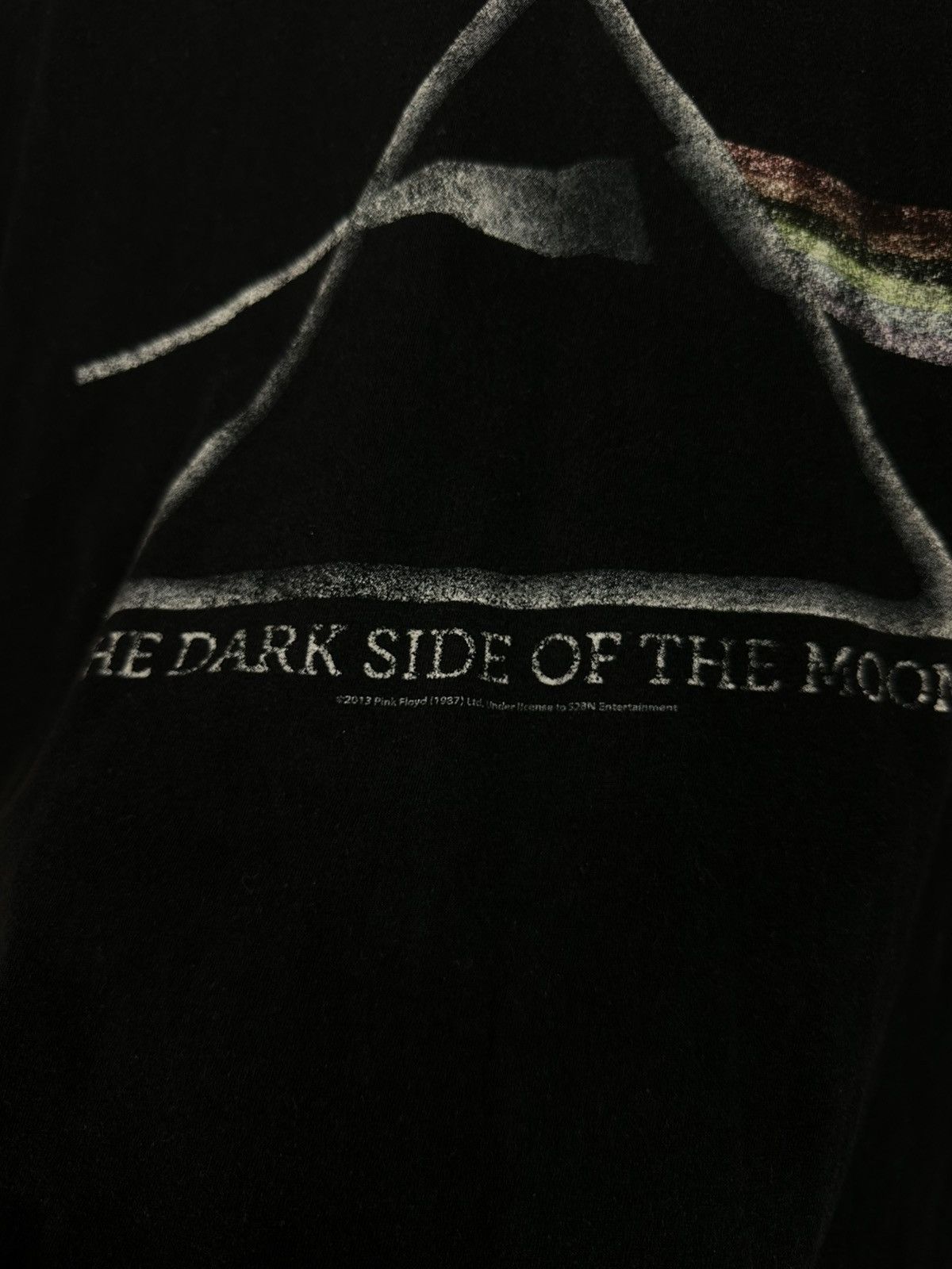 Pink Floyd × Vintage 2013 Pink Floyd The Dark Side Of The Moon Band Tee T shirt Size US XL / EU 56 / 4 - 4 Thumbnail