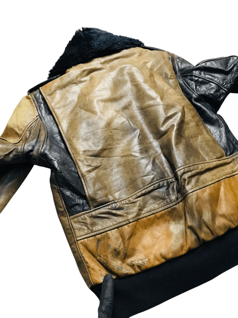 Schott Vintage Schott 2 Tone NYC Leather Jacket Size US M / EU 48-50 / 2 - 4 Thumbnail