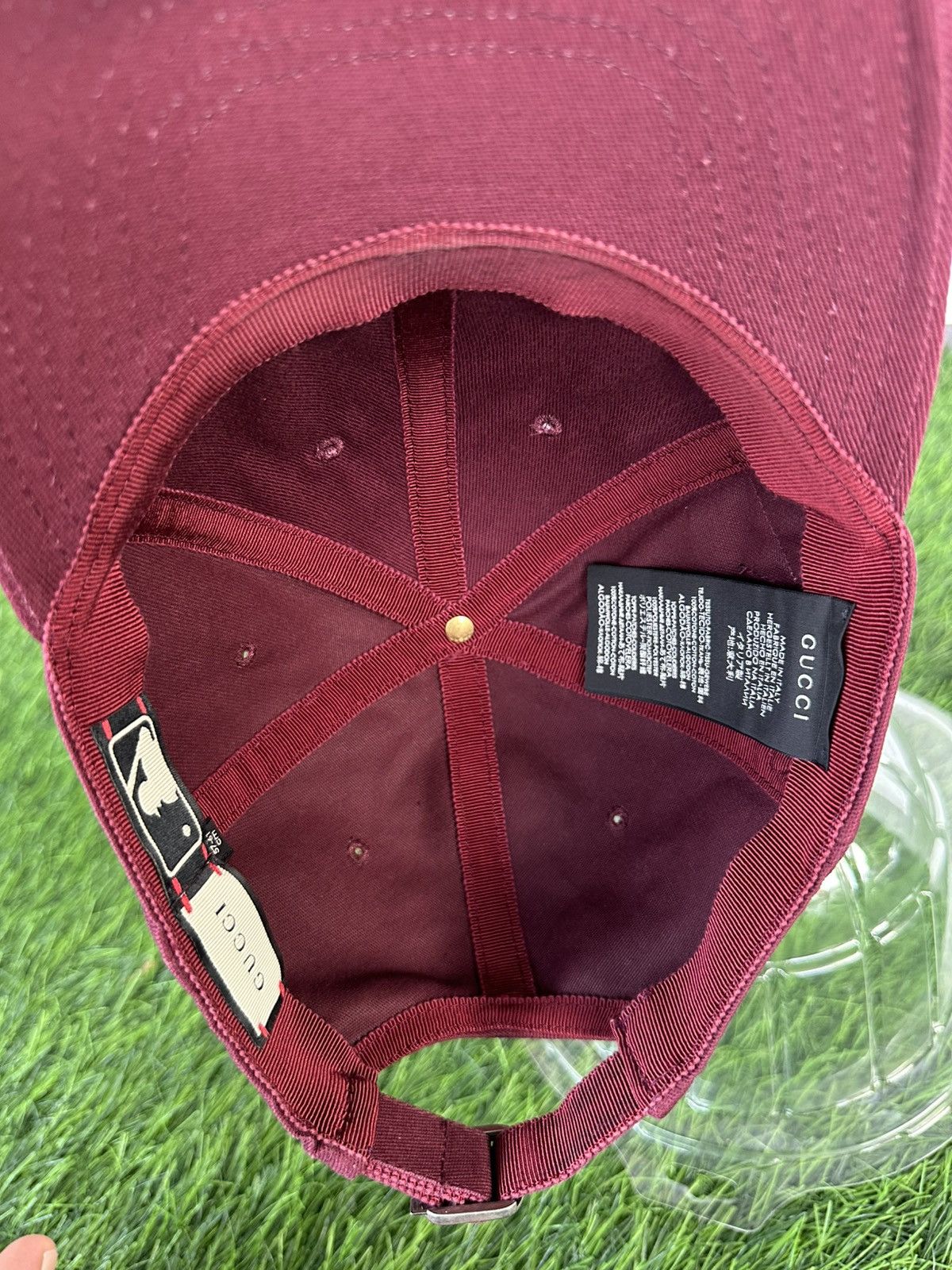 Gucci × New York Yankees Gucci Hat / Cap New York Yankees Size ONE SIZE - 6 Thumbnail