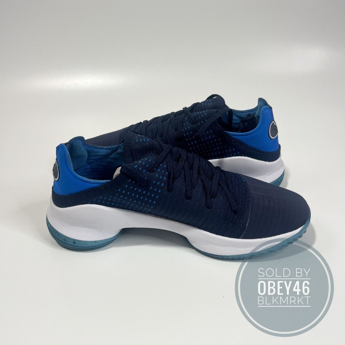 Under Armour Under Armour Curry 4 Low Deep Navy Blue/White Sample 9.5 Size US 9.5 / EU 42-43 - 3 Thumbnail