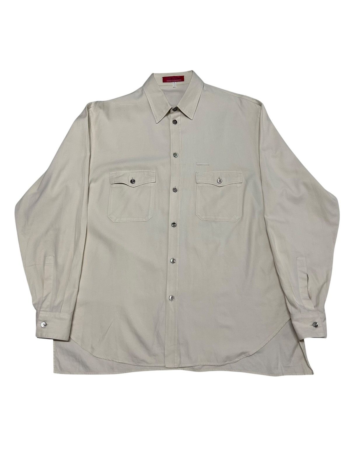 Yohji Yamamoto 563 90s Yohji Yamamoto Y's for men shirt archive vintage Size US M / EU 48-50 / 2 - 1 Thumbnail