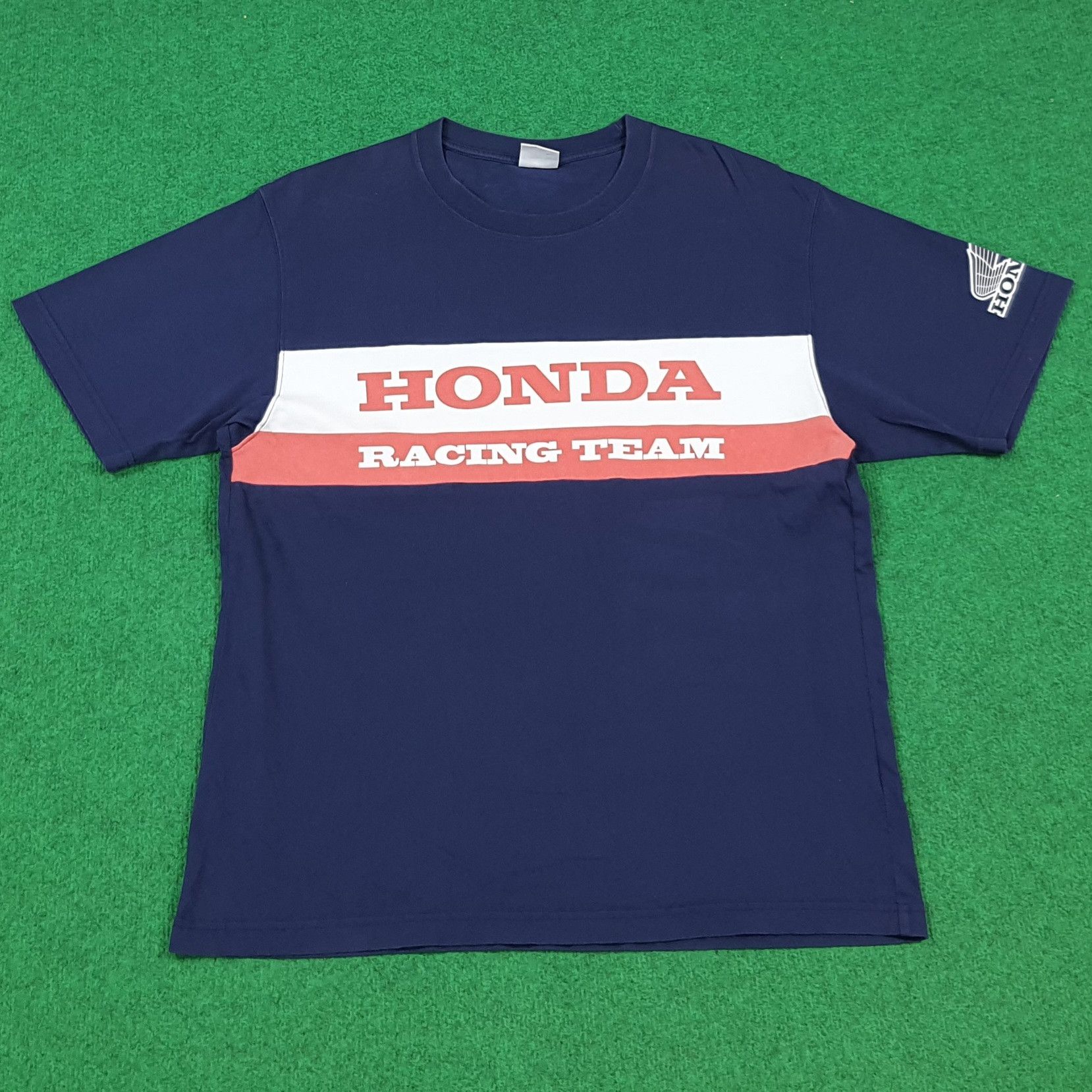 Honda Vintage HONDA Japan Motorsports Racing Team Tshirt C301N43 Size US L / EU 52-54 / 3 - 1 Thumbnail