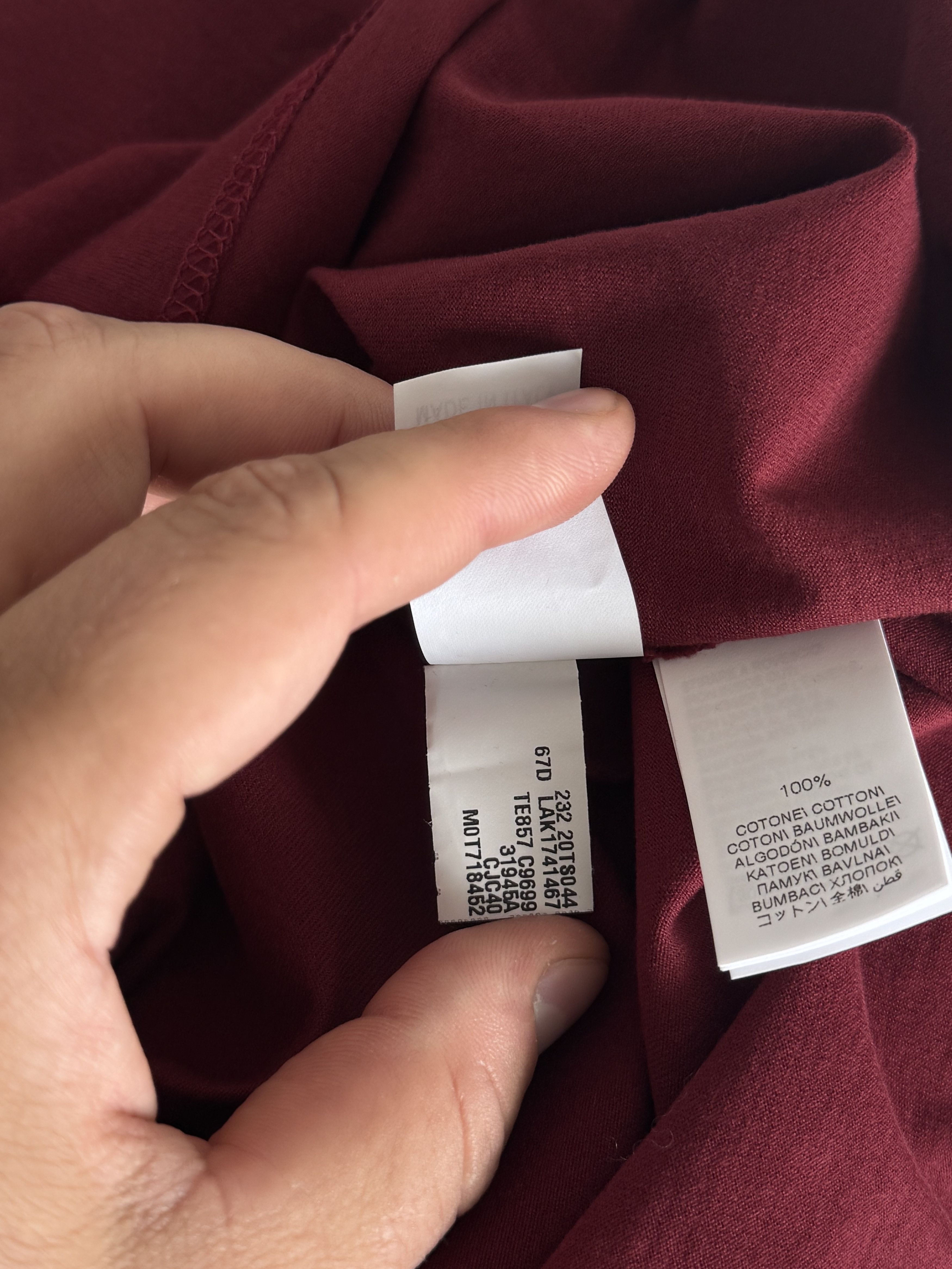 Brunello Cucinelli Brunello Cucinelli Tee | Brand New | size 46 Size US S / EU 44-46 / 1 - 9 Thumbnail