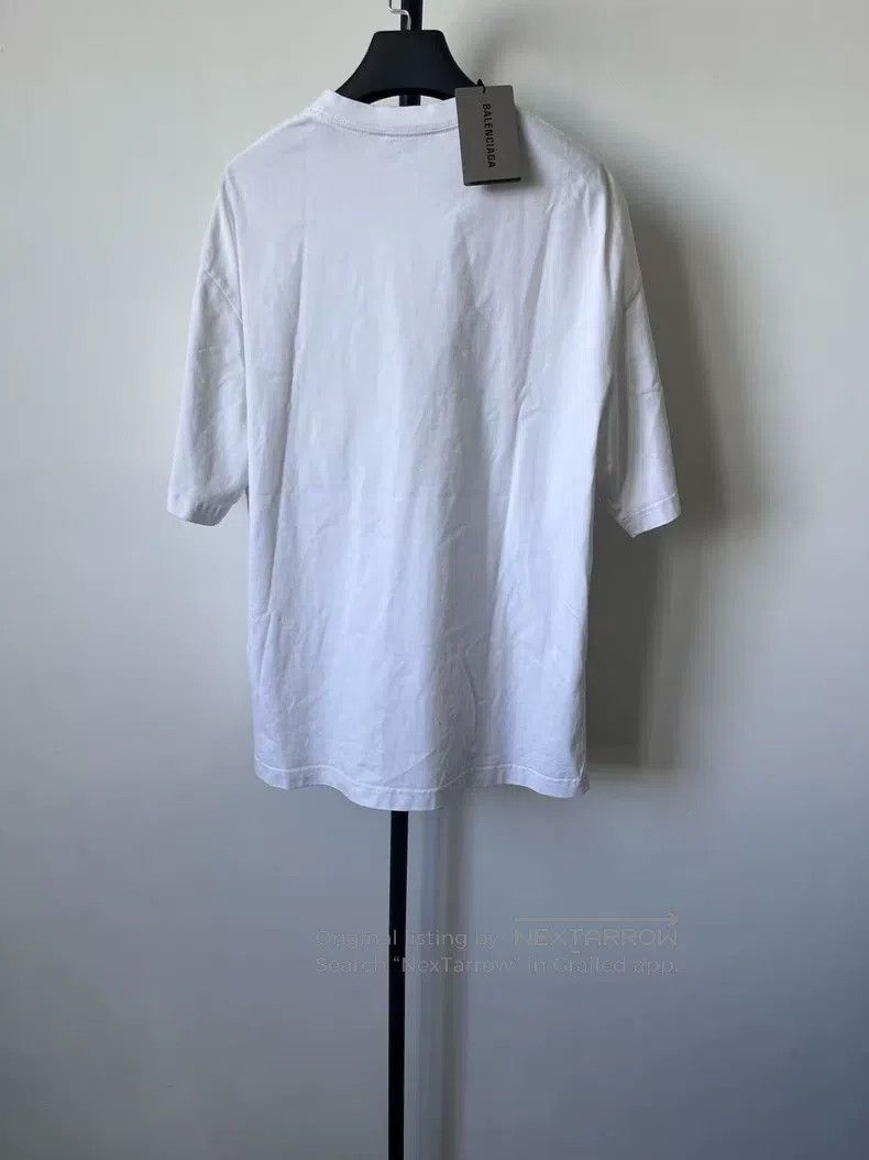 Balenciaga Balenciaga Round Neck Letter Print Short Sleeve T-Shirt Size US XS / EU 42 / 0 - 2 Thumbnail
